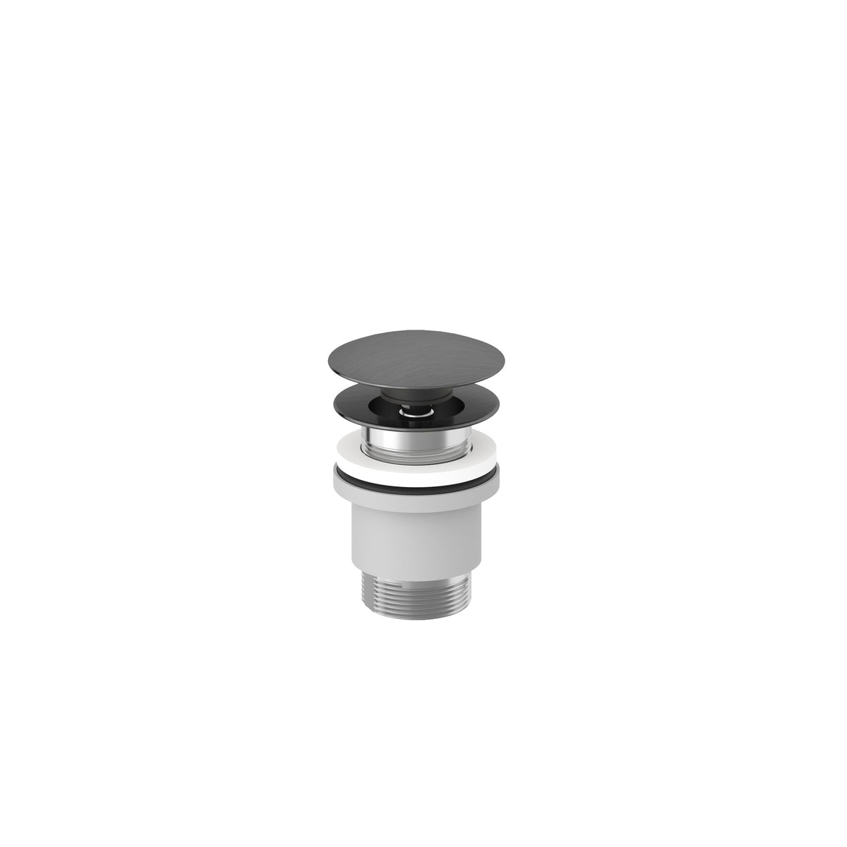 KLUDI-ROTEXA click-clack waste fitting Brushed Gunmetal