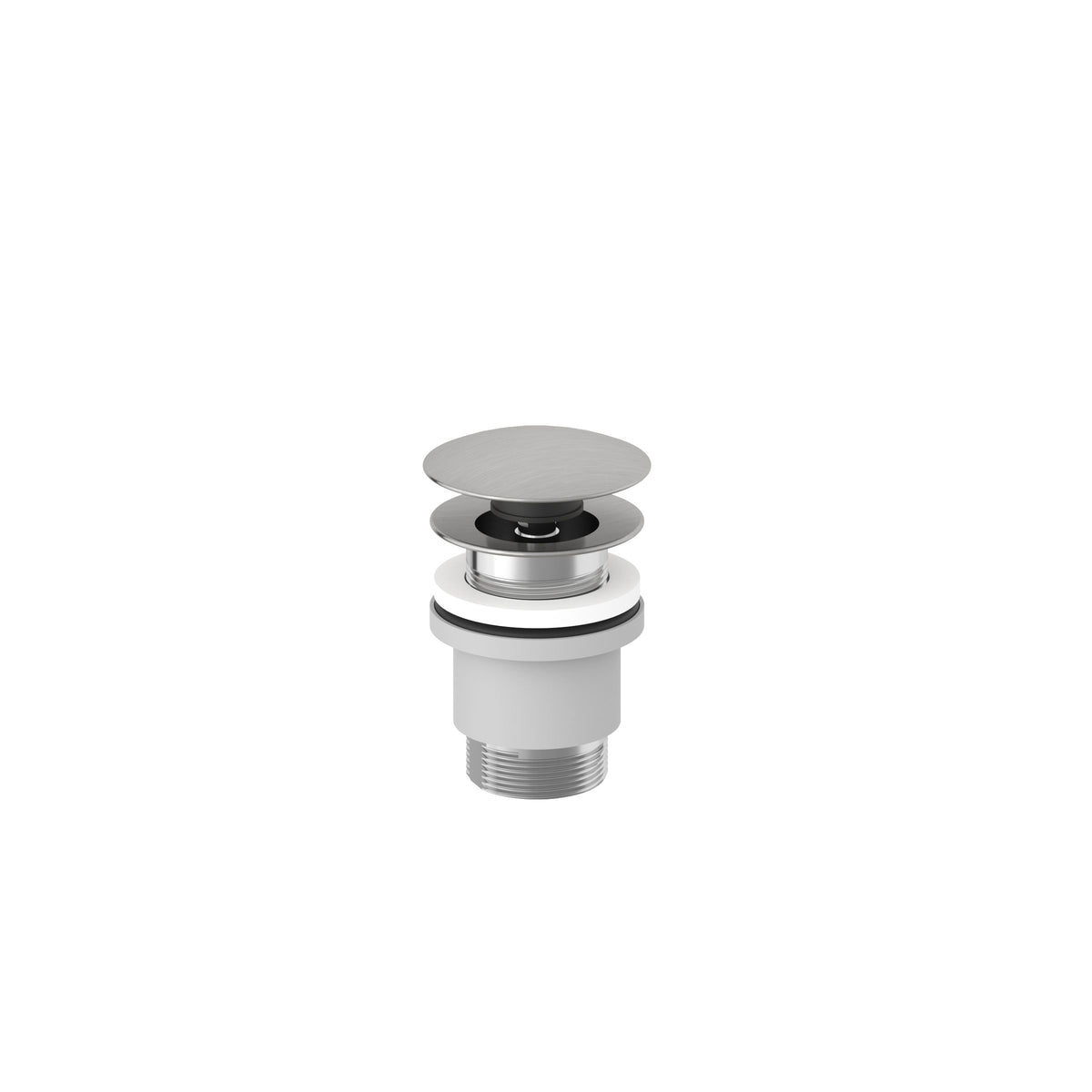 KLUDI-ROTEXA click-clack waste fitting Brushed Nickel