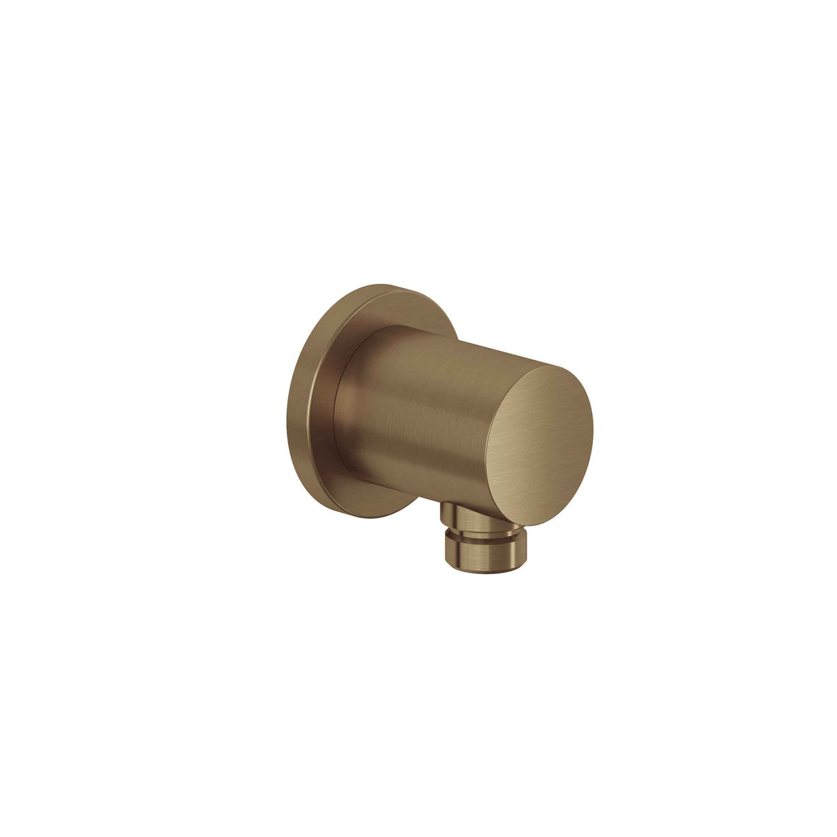KLUDI-NOVA FONTE PURISTIC hose connection elbow Brushed Bronze