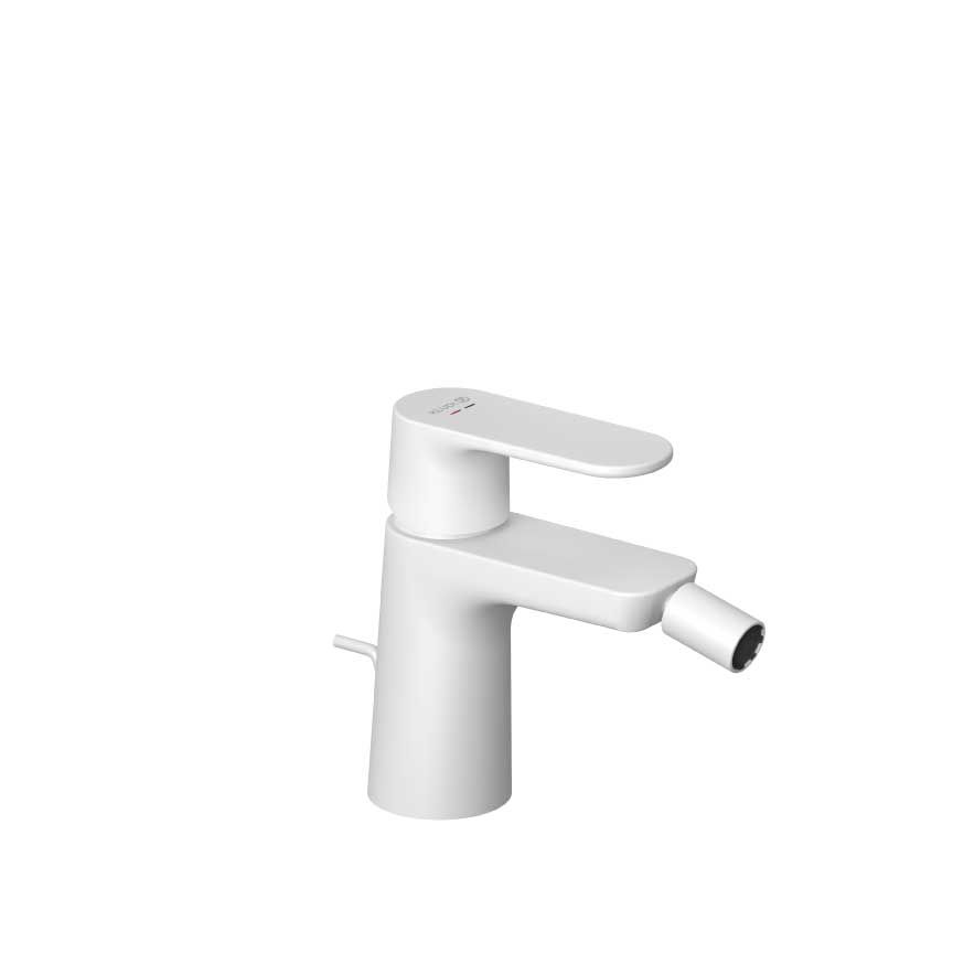 KLUDI-LOUVA single lever bidet mixer DN 15 Matt White