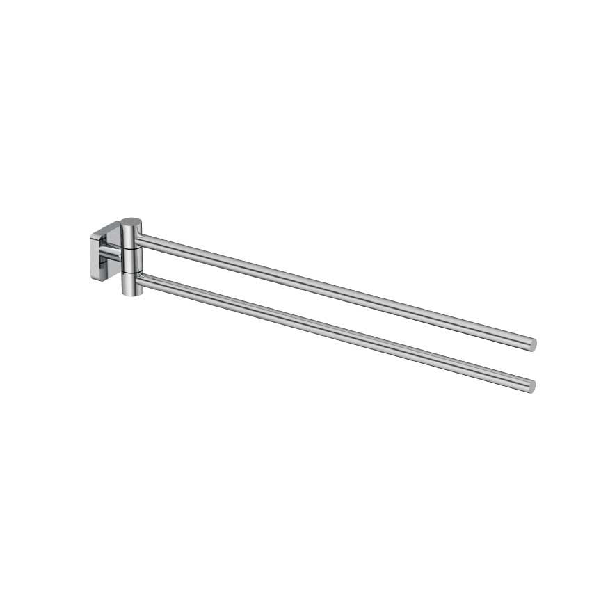 KLUDI VELA S double towel holder Chrome