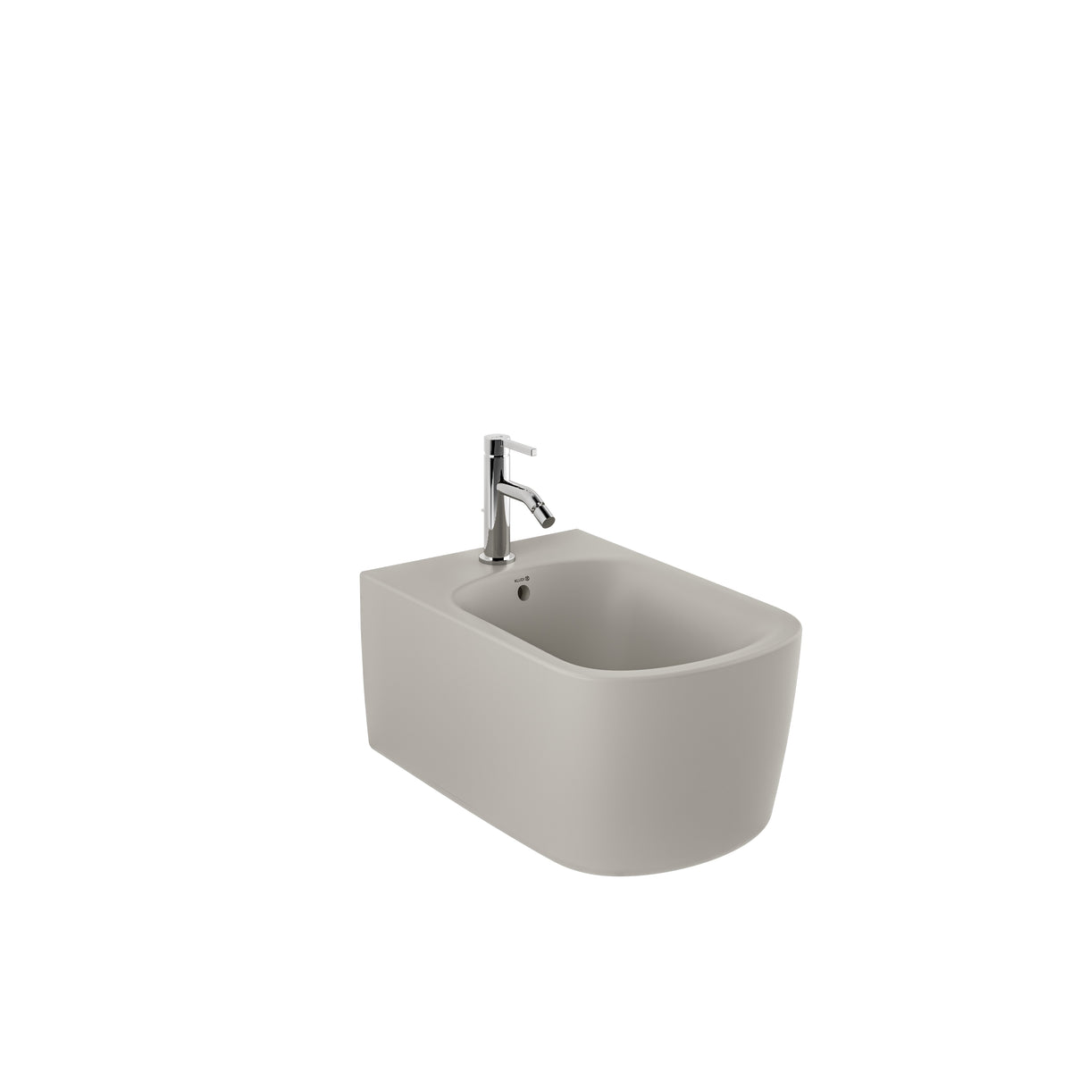 KLUDI-RESA S WALL HUNG BIDET WITH HIDDEN FIXATIONS - Matt Black