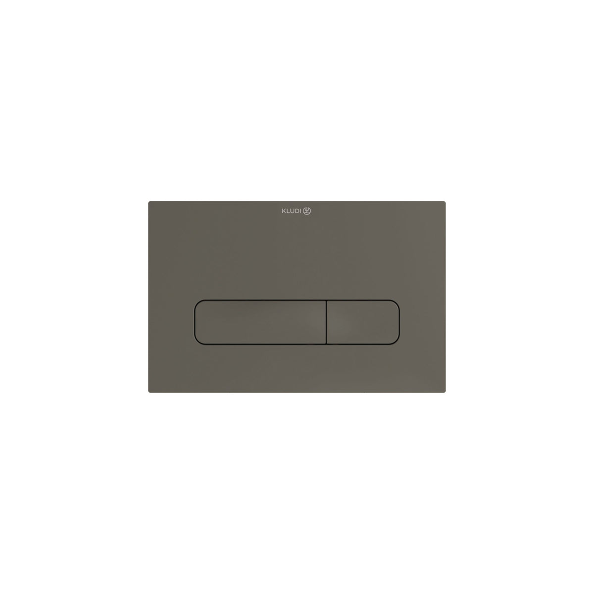 Push plate 24x15 h1,2 cm Rectangular Matt Dove