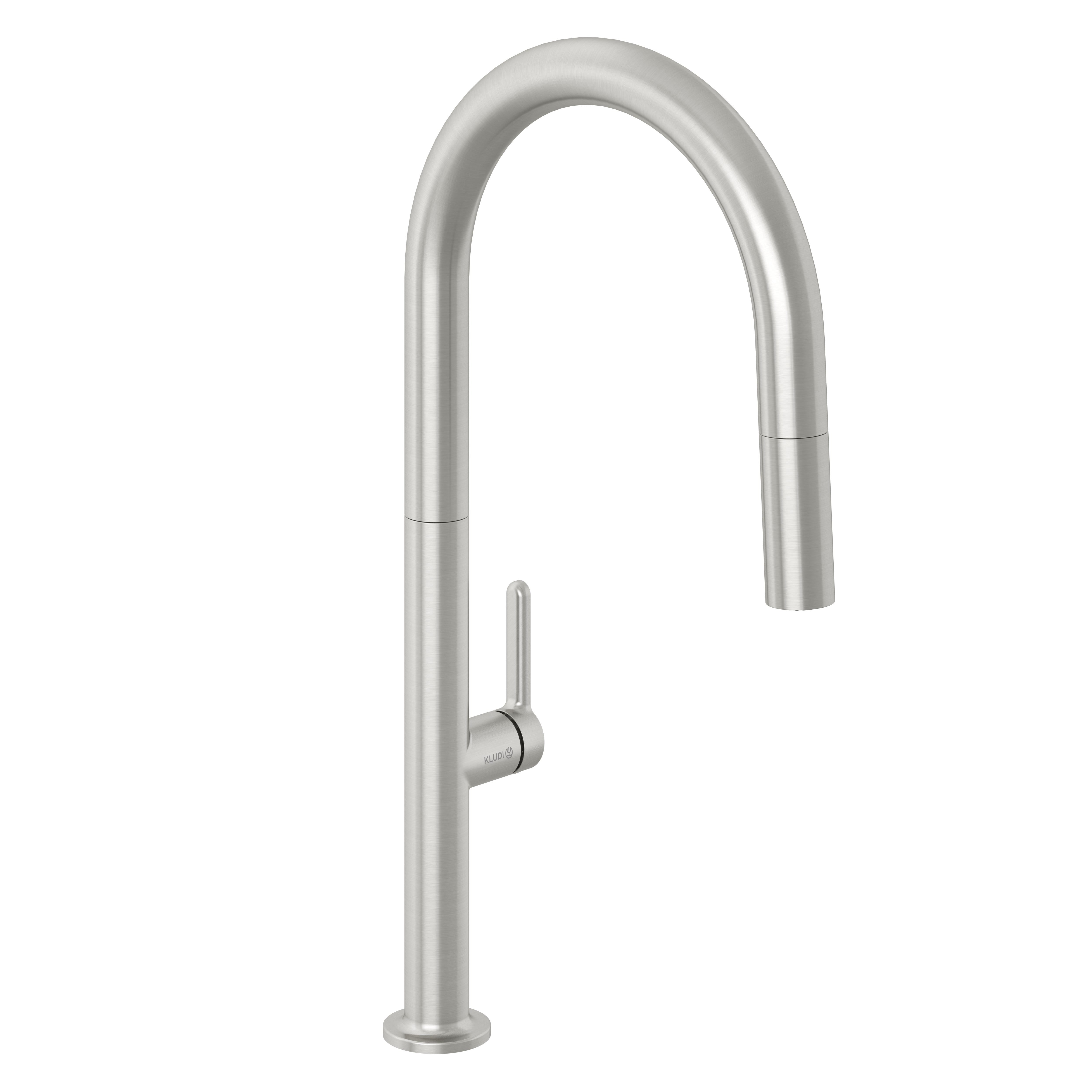 KLUDI-AUREA Sink Mixer with pull-out handshower