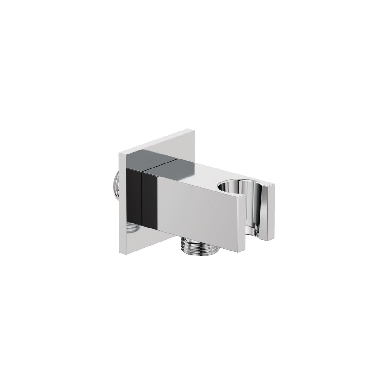 KLUDI-A-QA wall supply with shower holder Chrome