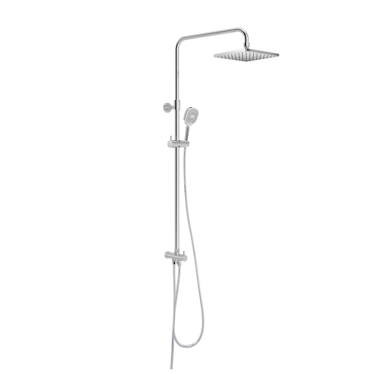 KLUDI-A-QA dual shower system Chrome