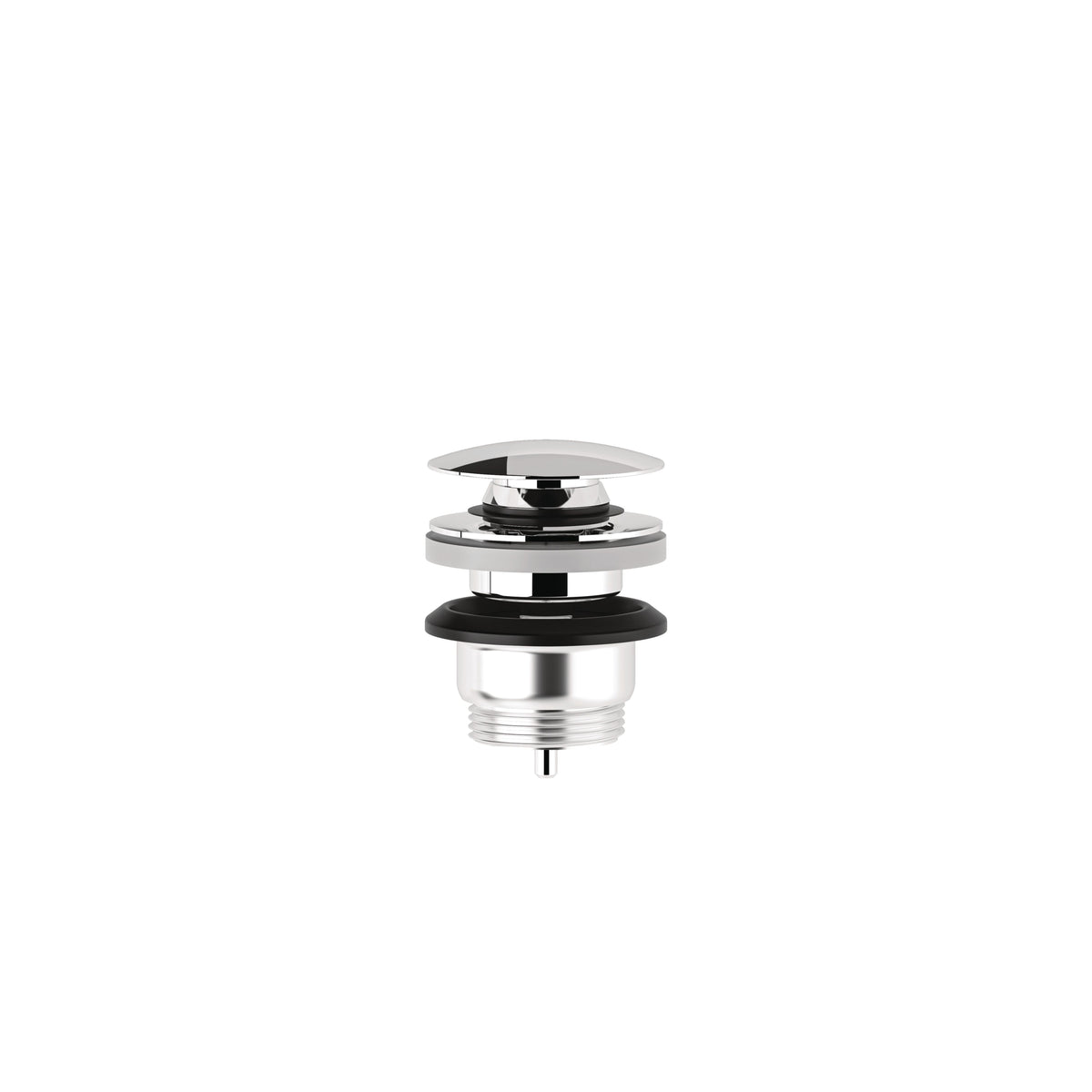 KLUDI-ROTEXA PUSH-OPEN with plug waste G 1 1/4 Chrome
