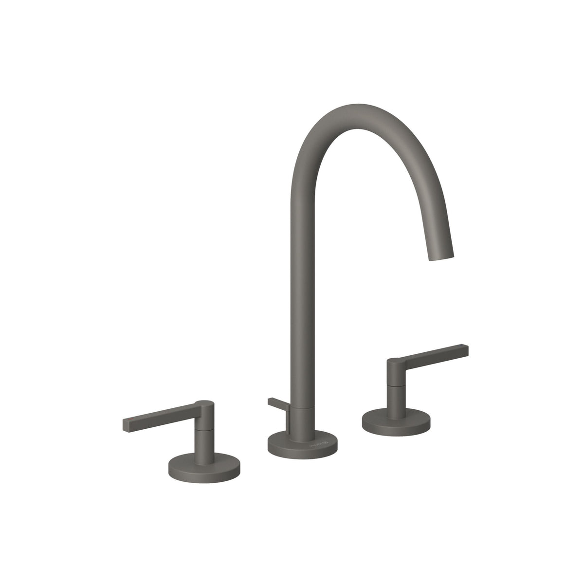 KLUDI-NOVA FONTE Puristic three-hole basin mixer DN 15 Matt Dove