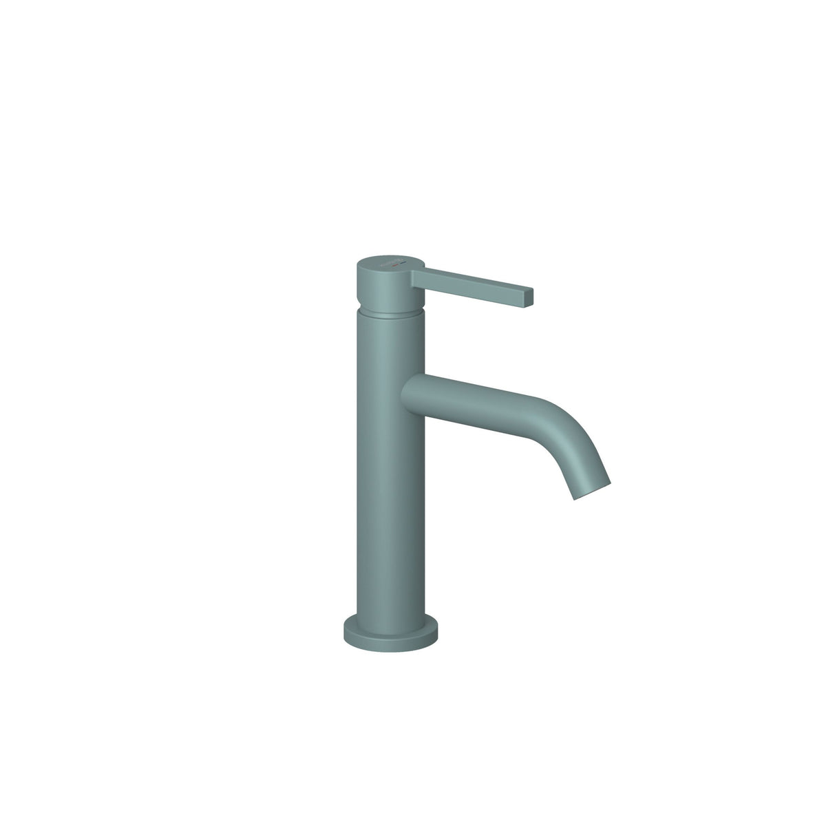 KLUDI-NOVA FONTE Pura Single lever basin mixer 100 DN 15 Matt Teal Blue