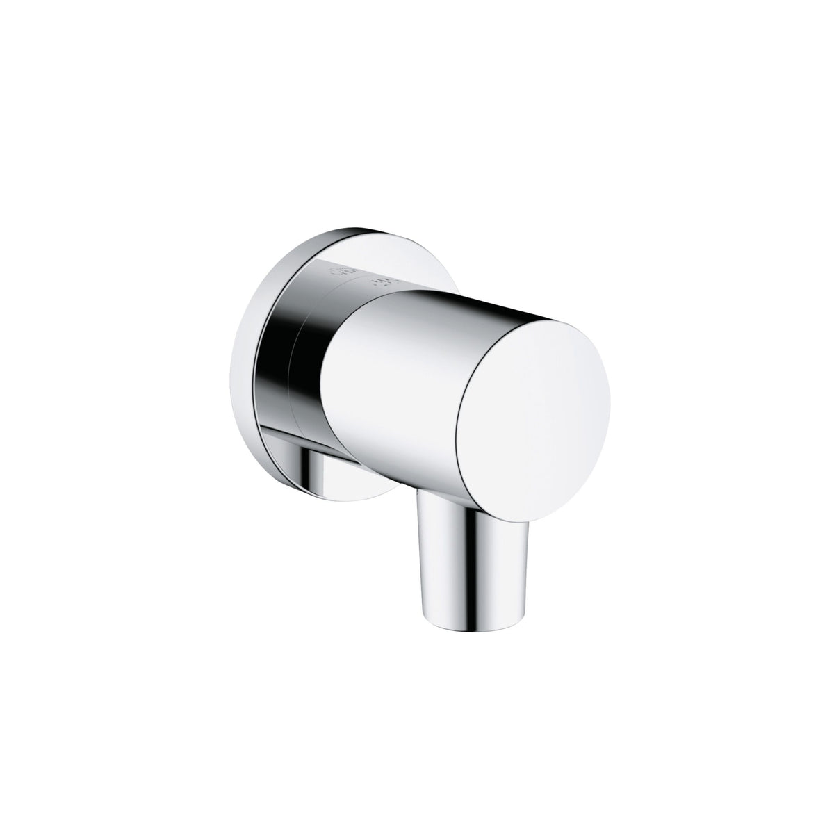 KLUDI-NOVA FONTE PURISTIC hose connection elbow Chrome