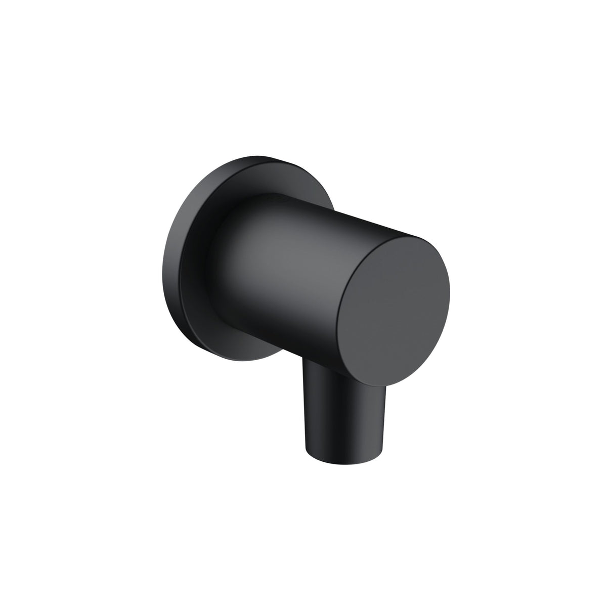 KLUDI-NOVA FONTE PURISTIC hose connection elbow Matt Black