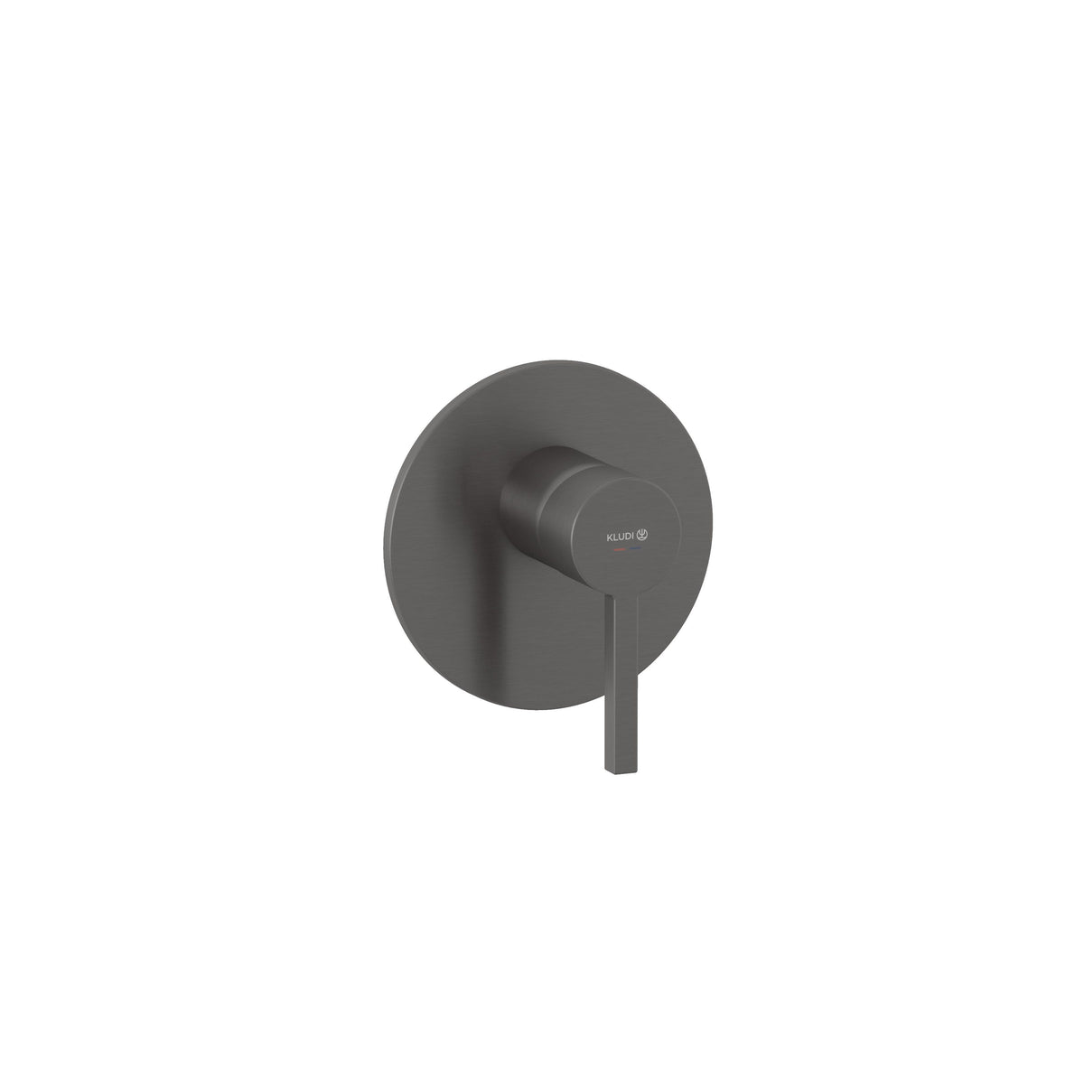 KLUDI-NOVA FONTE Puristic concealed single lever shower mixer Brushed Gunmetal