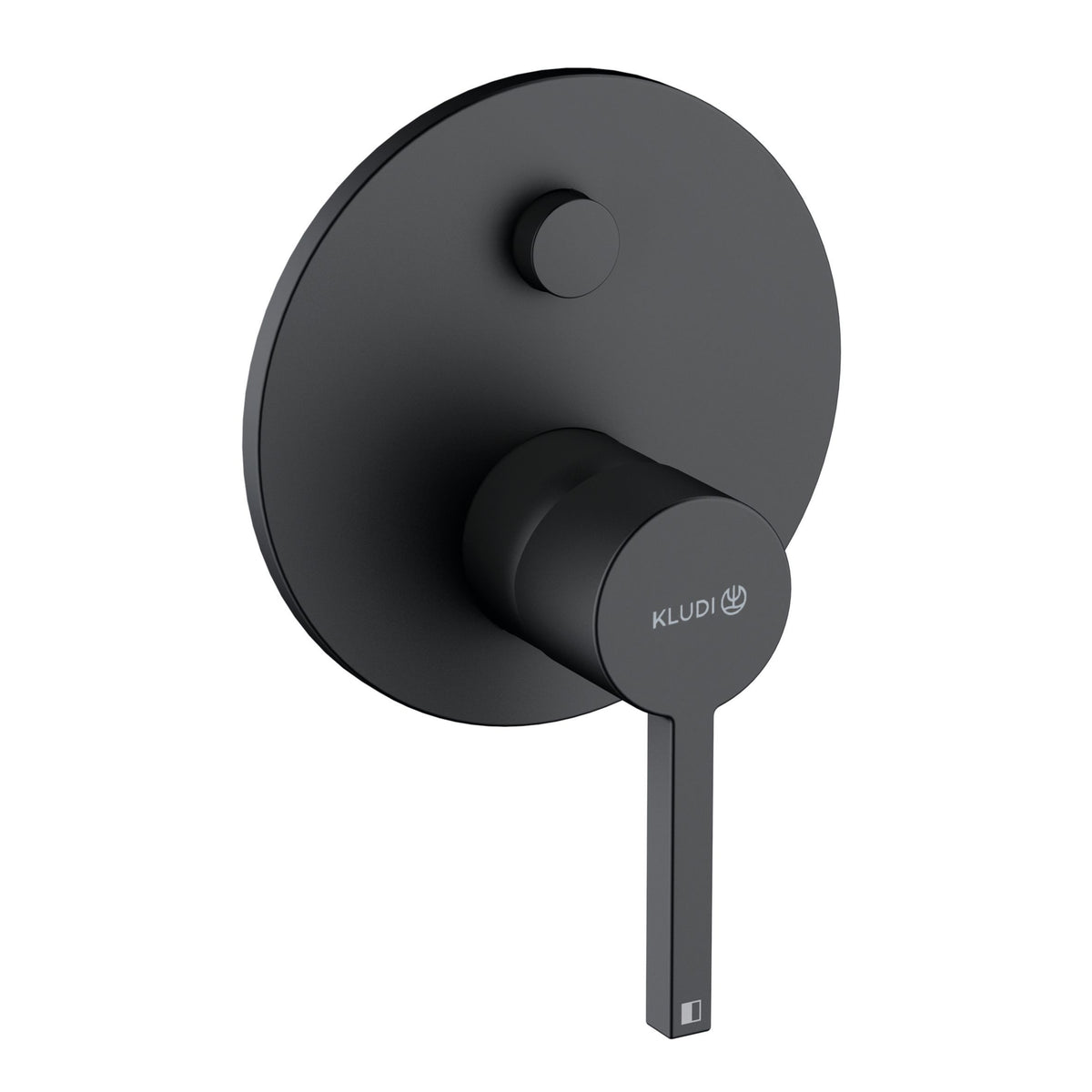 KLUDI-NOVA FONTE Puristic concealed single lever bath and shower mixer Matt Black