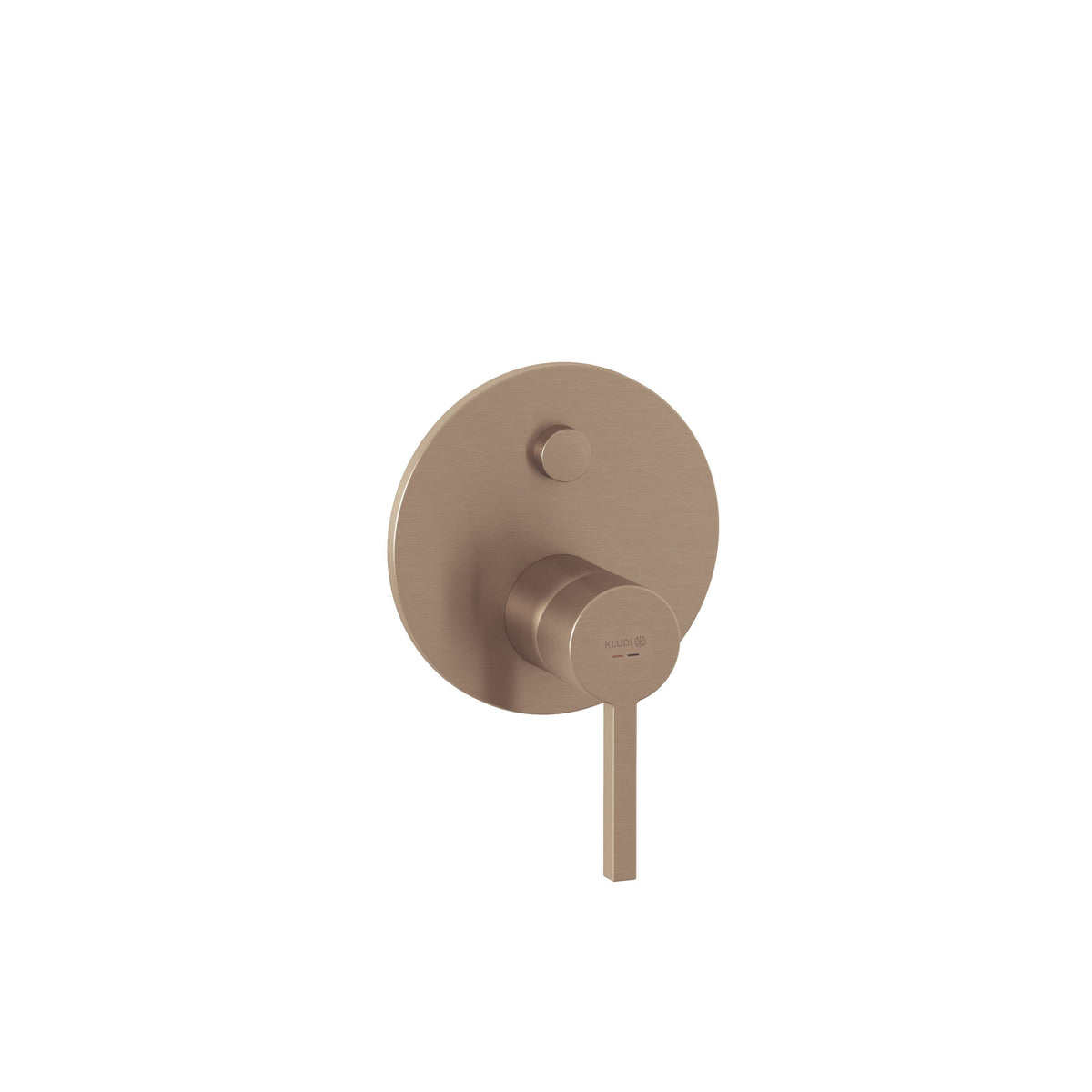 KLUDI-NOVA FONTE Puristic concealed single lever bath and shower mixer Brushed Bronze