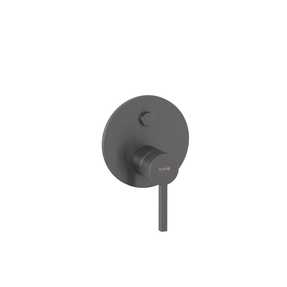 KLUDI-NOVA FONTE Puristic concealed single lever bath and shower mixer Brushed Gunmetal