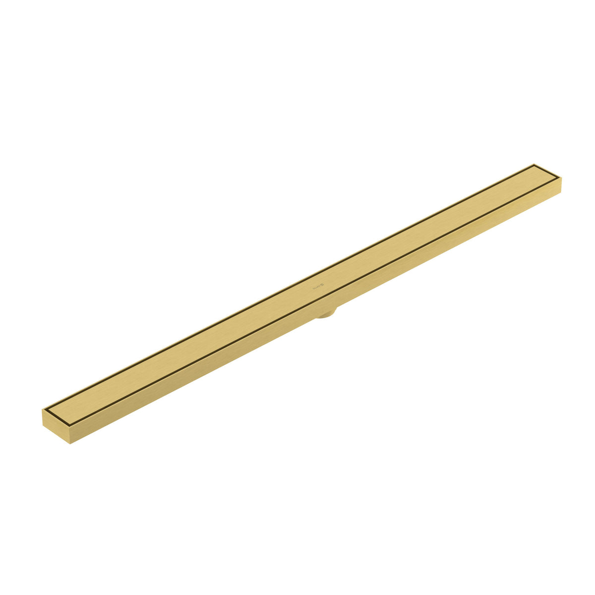 KLUDI-FLUVIA linear shower drain (tile insert dual purpose) Brushed Gold