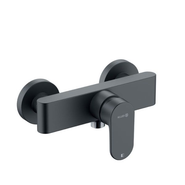 KLUDI-LOUVA single lever shower mixer DN 15 Matt Black