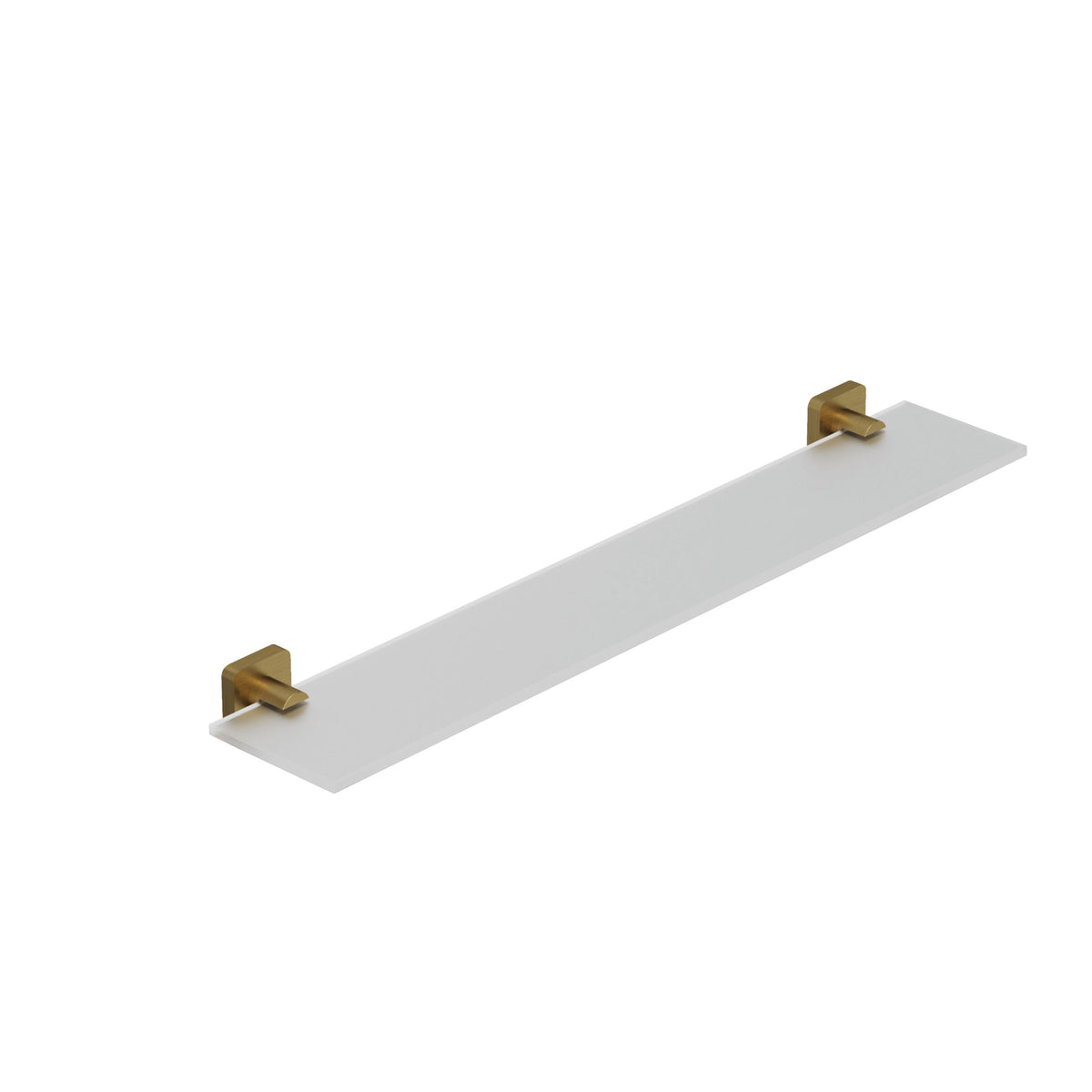 KLUDI-VELA S Glass shelf Brushed Gold