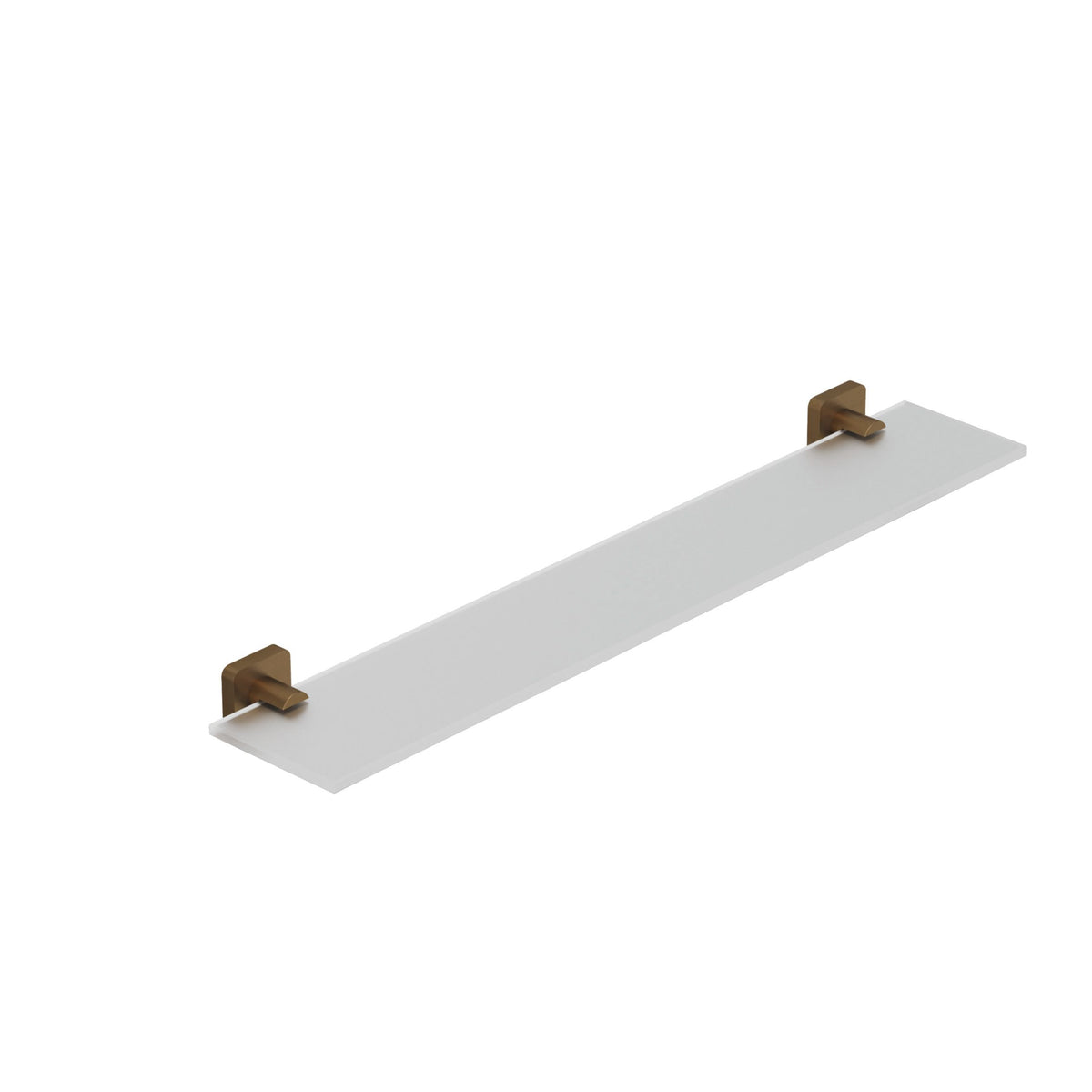 KLUDI-VELA S Glass shelf Brushed Bronze
