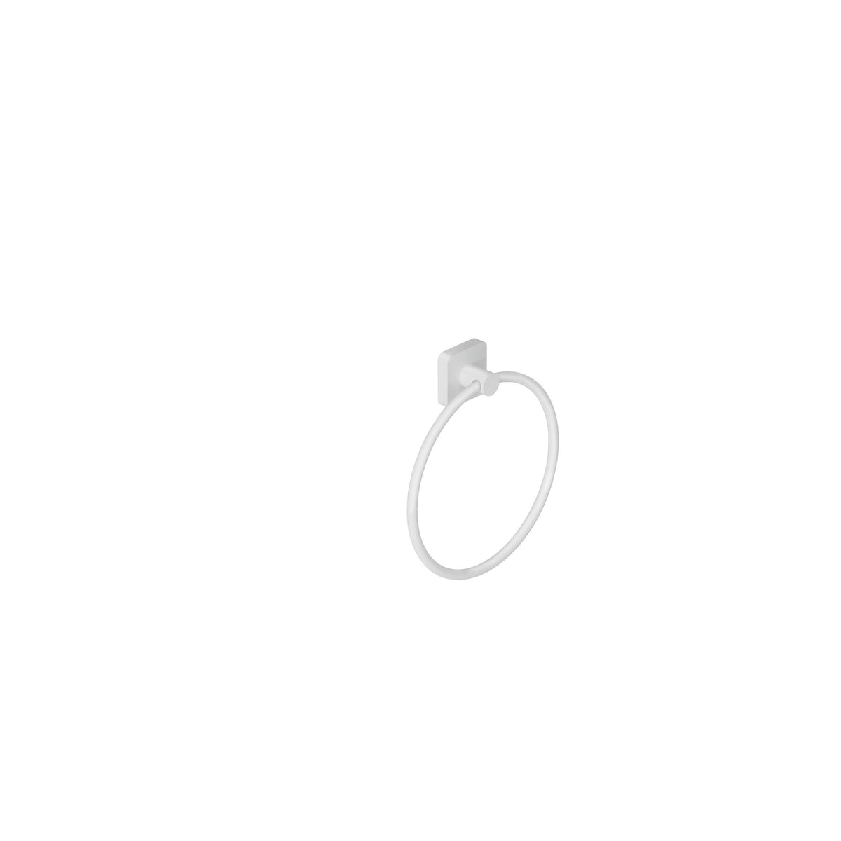 KLUDI-VELA S towel-ring Matt White