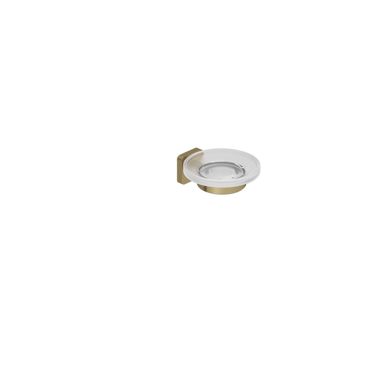 KLUDI-VELA S soap dish Brushed Gold