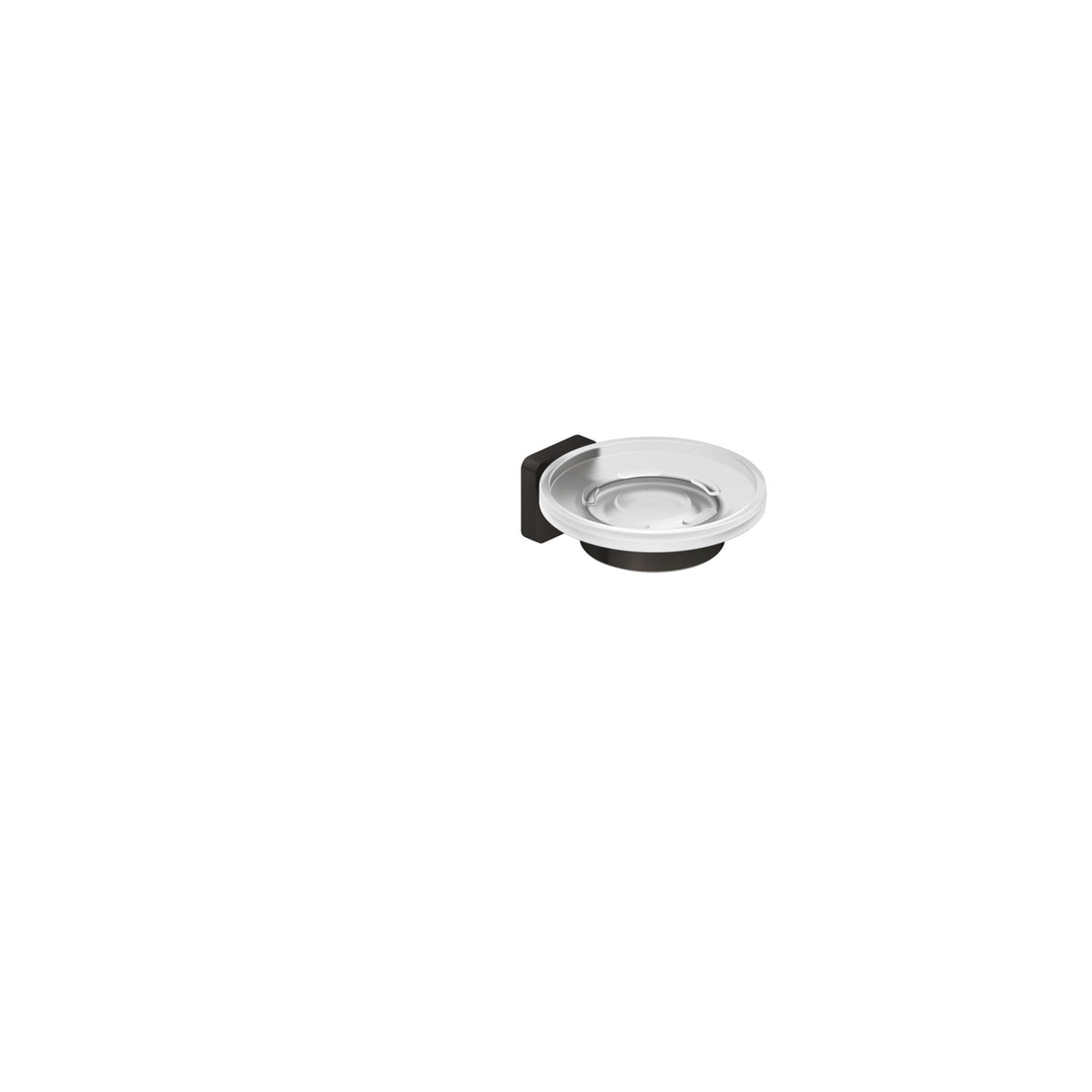 KLUDI-VELA S soap dish Brushed Gunmetal