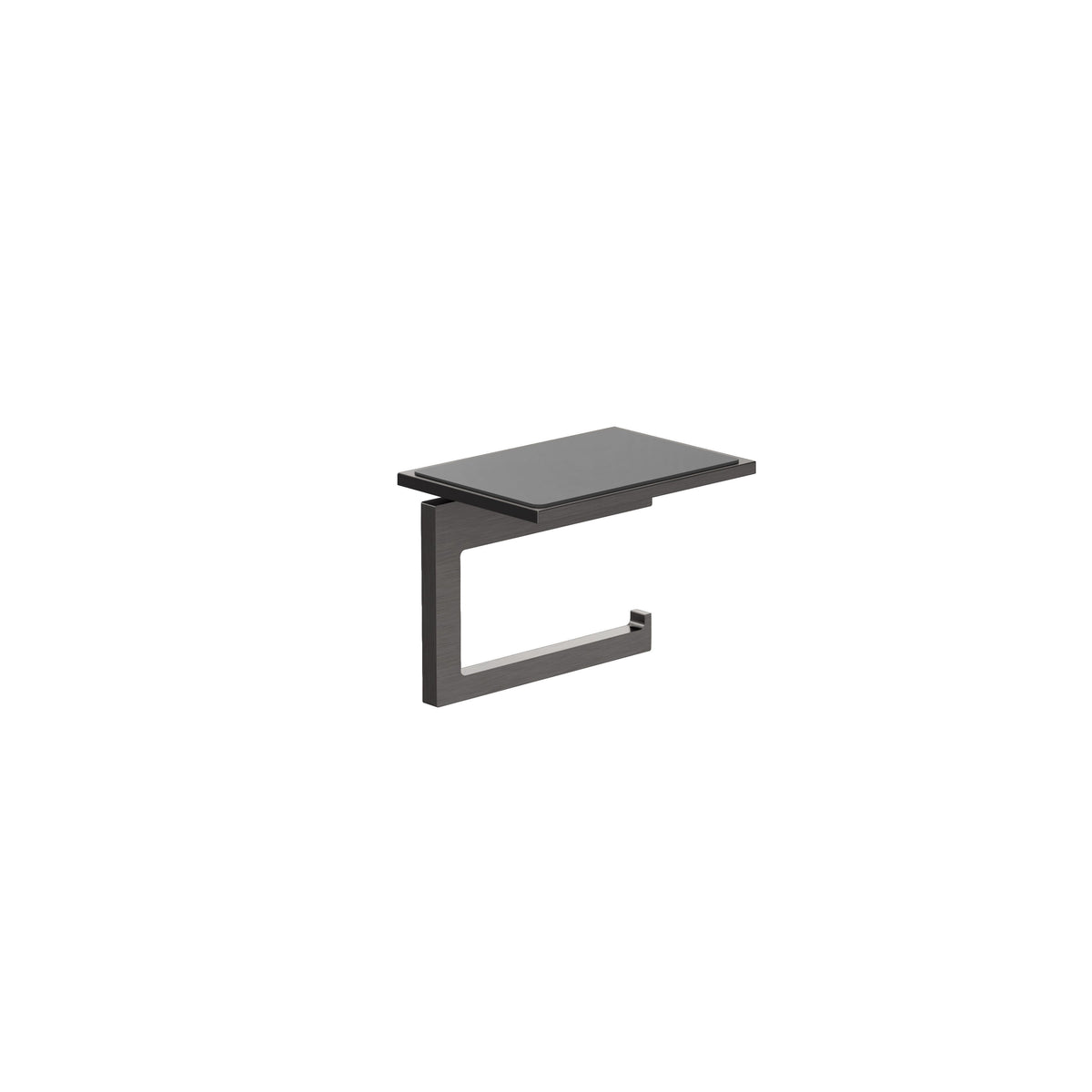 KLUDI-VELA C paper-holder Brushed Gunmetal