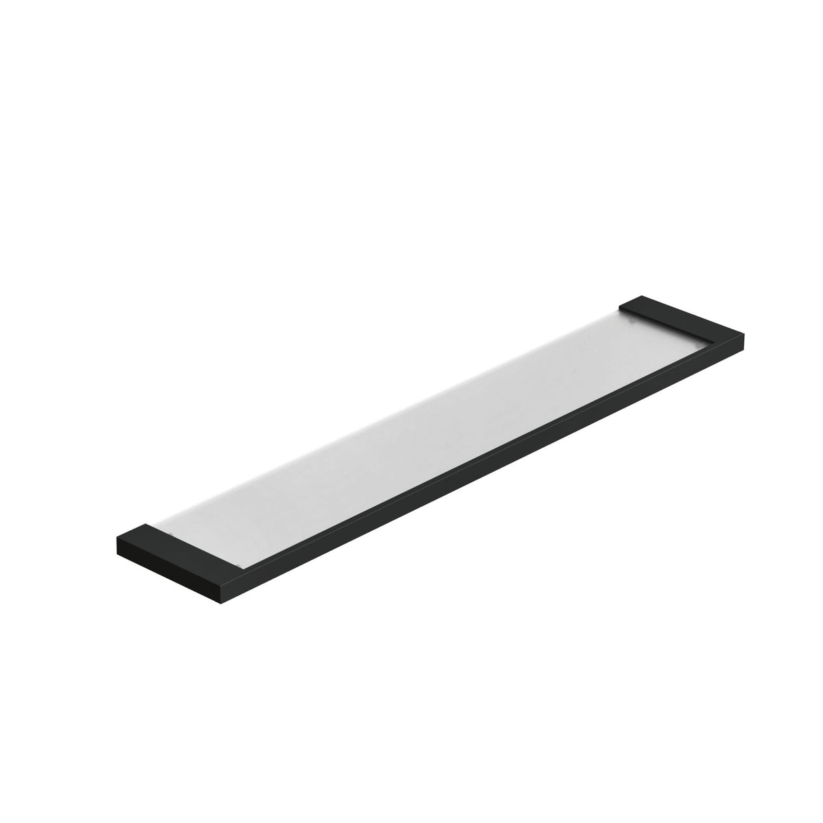 KLUDI-VELA C Glass shelf Matt Black