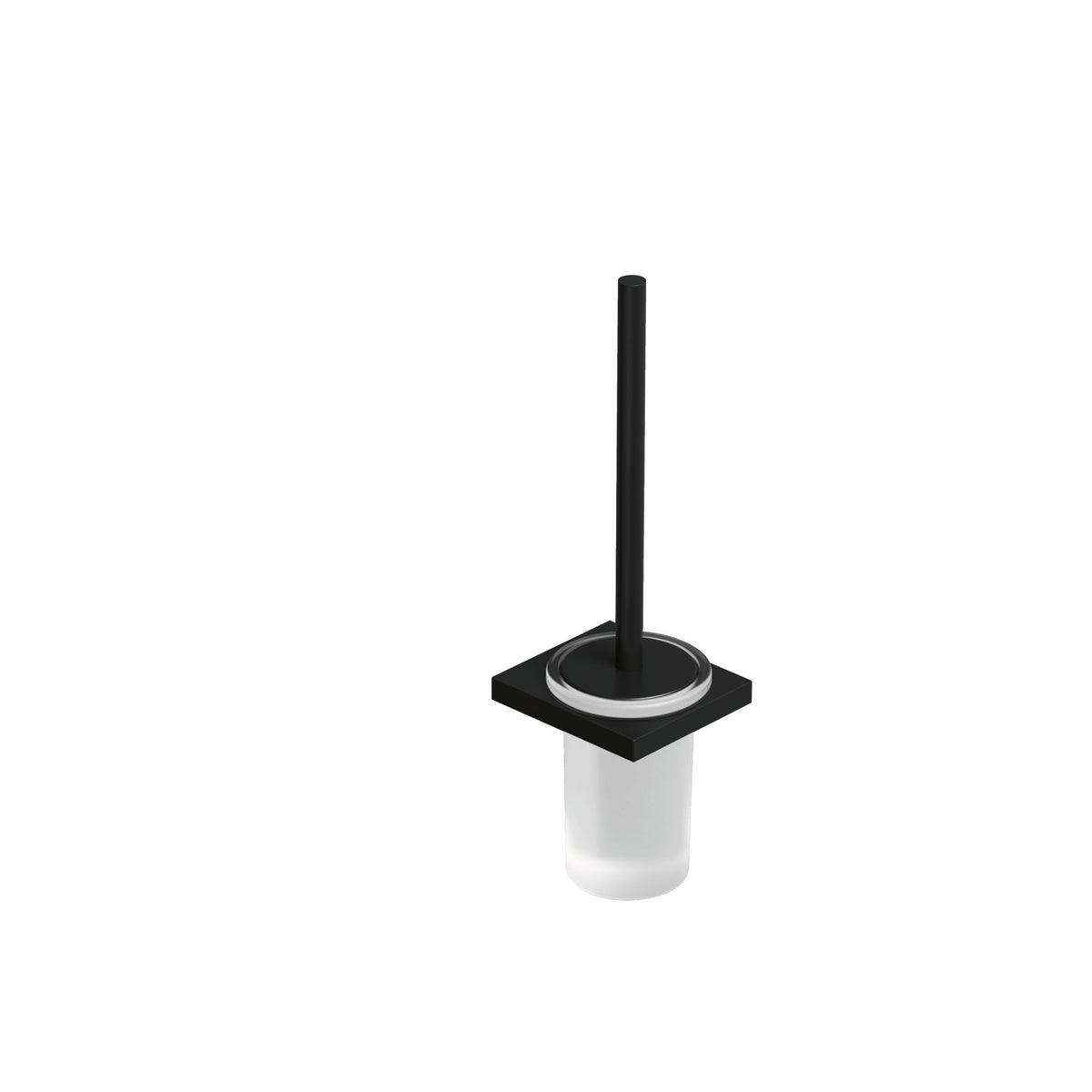 KLUDI-VELA C toilet brush holder Matt Black