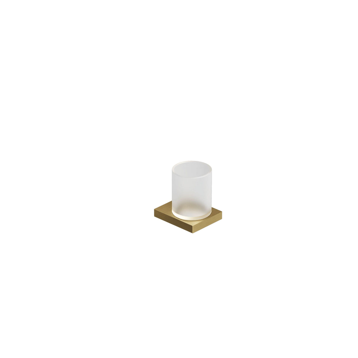 KLUDI-VELA C glass holder Brushed Gold