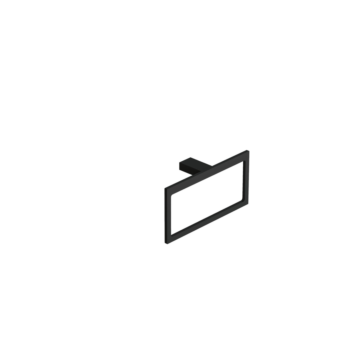KLUDI-VELA C towel holder rectangular Matt Black