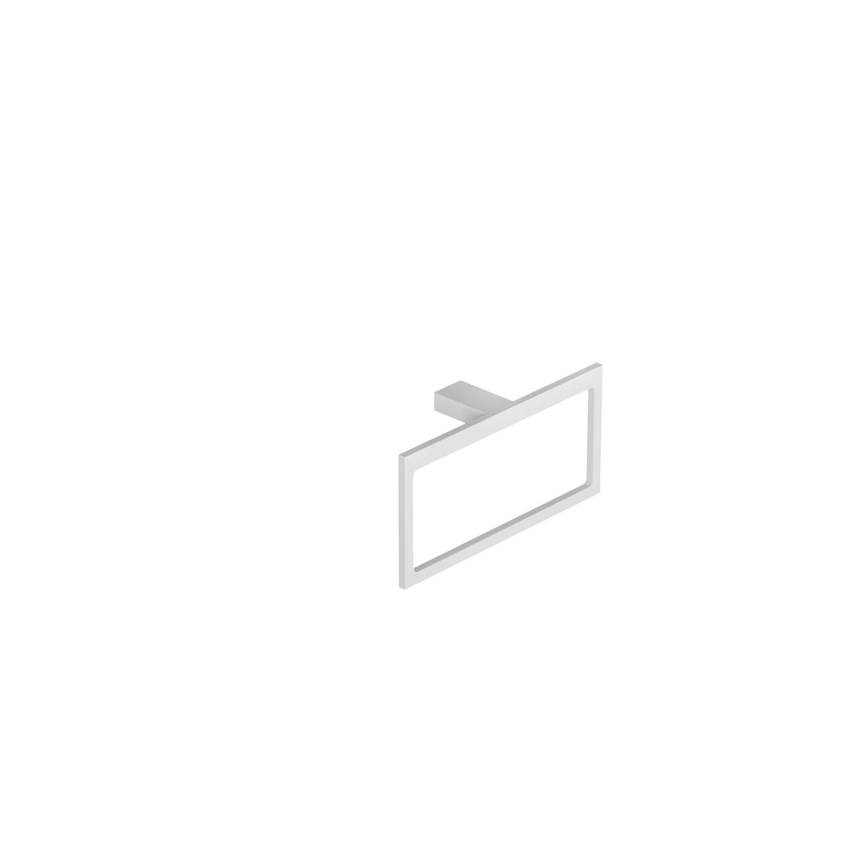 KLUDI-VELA C towel holder rectangular Matt White
