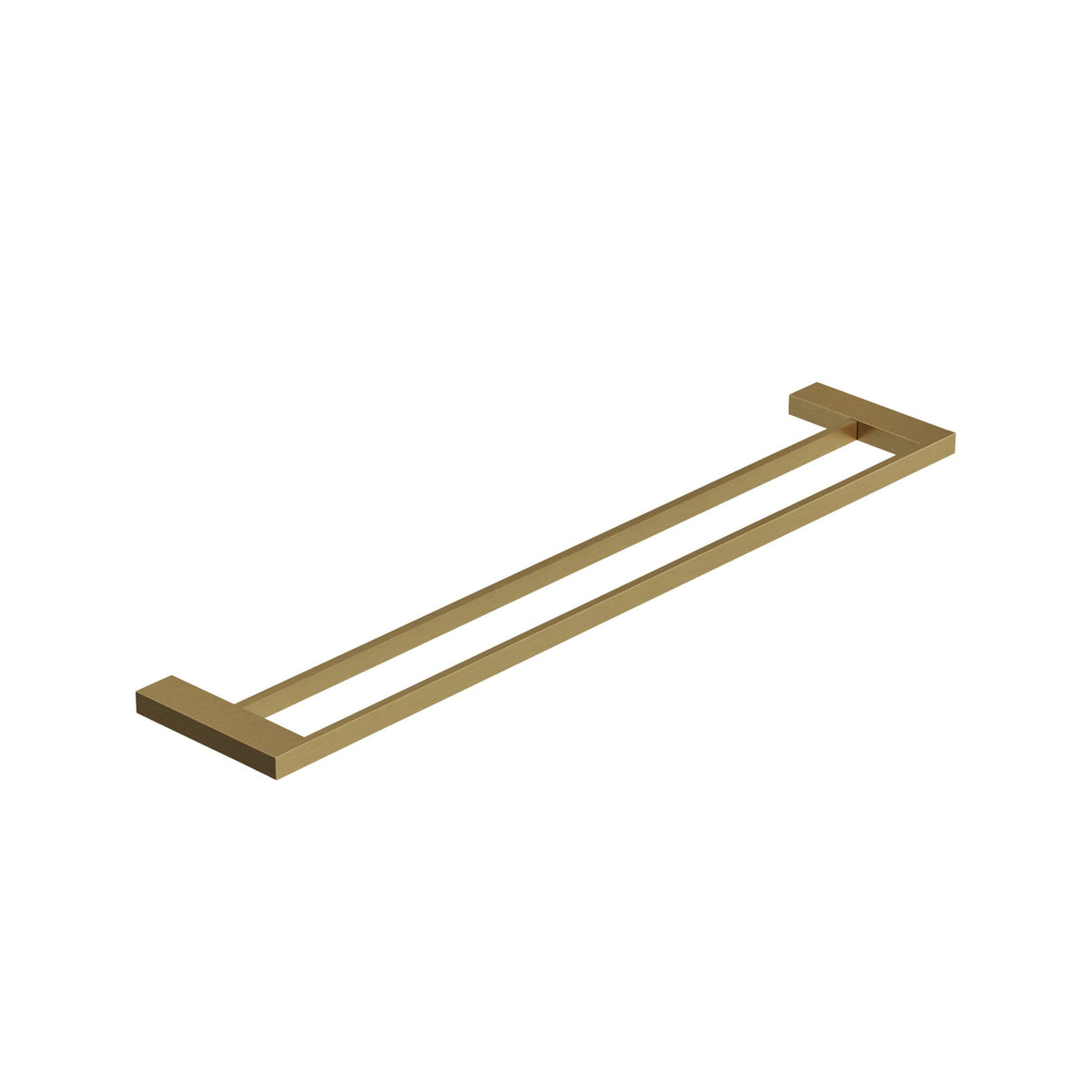 KLUDI-VELA C double towel rail Brushed Gold