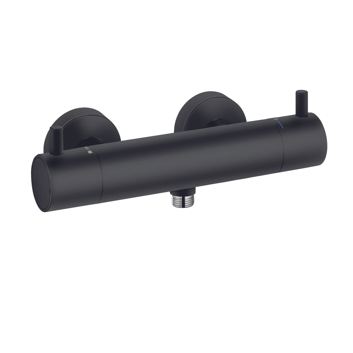 KLUDI BOZZ thermostatic shower mixer DN 15 Matt Black