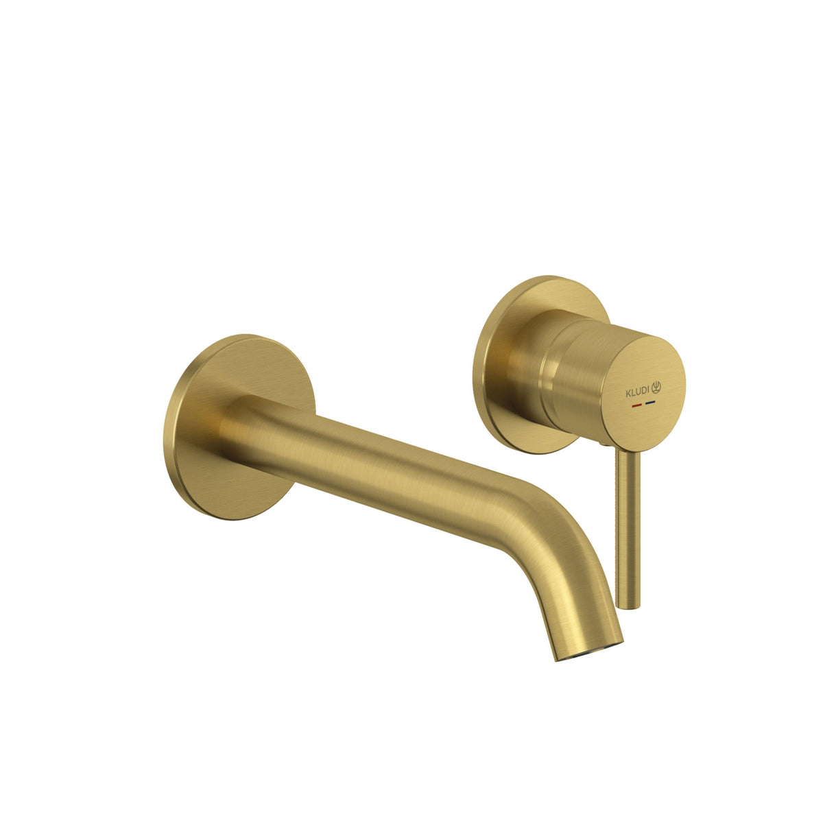 KLUDI BOZZ concealed 2-hole basin mixer, trim set Brushed Gold