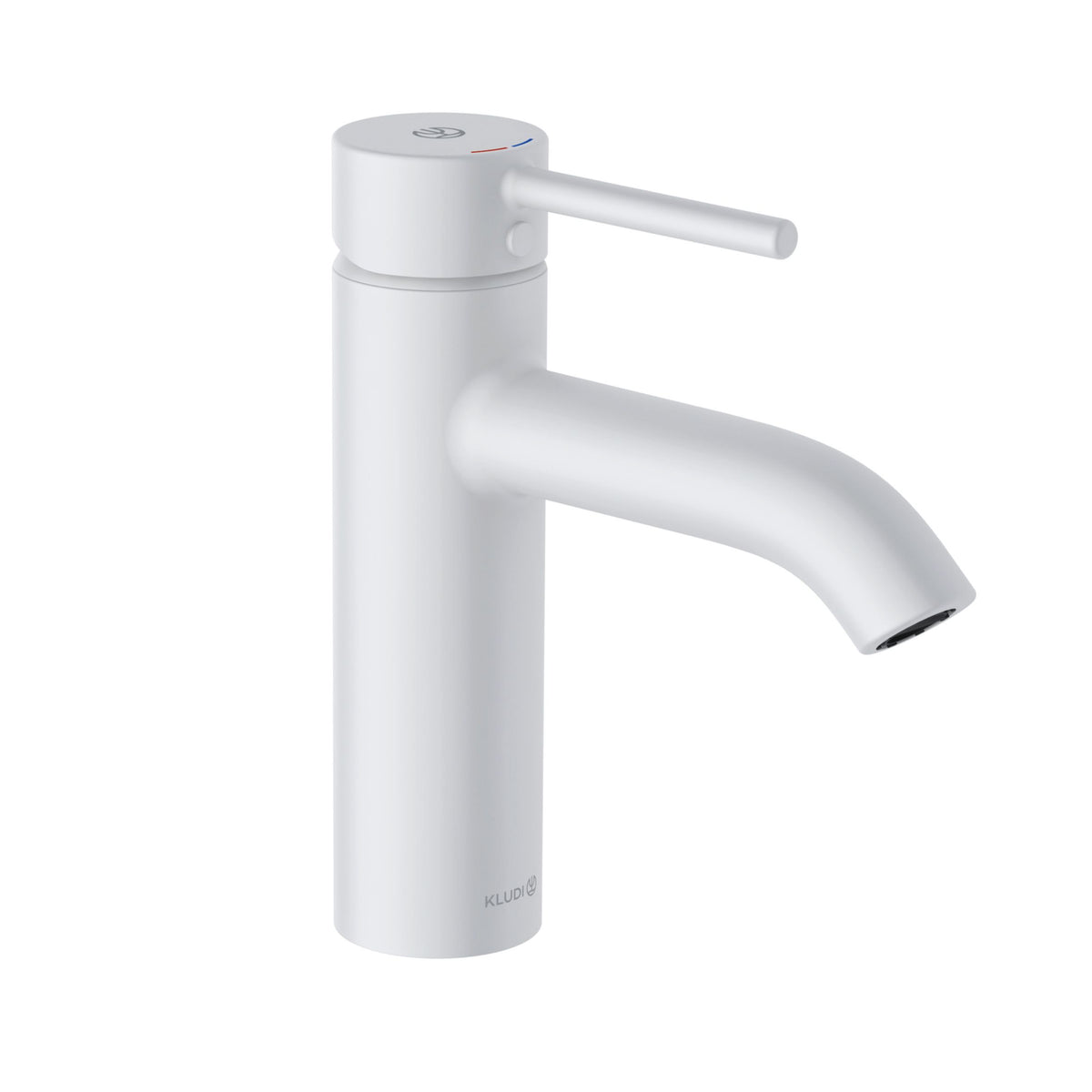 KLUDI-BOZZ single lever basin mixer 100 DN 15 Matt White