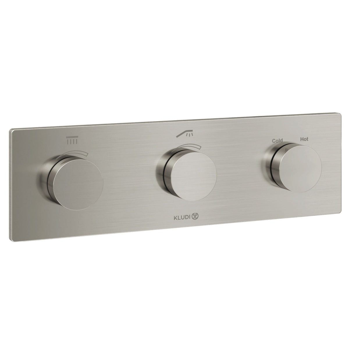 KLUDI-PUSHTRONIC electronic concealed thermostatic fitting