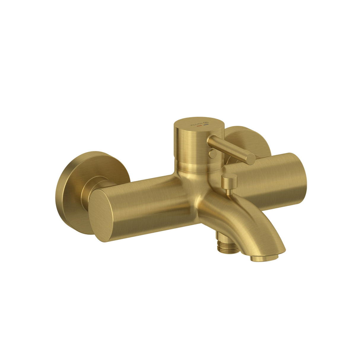 KLUDI BOZZ single lever bath and shower mixer DN 15 Brushed Gold