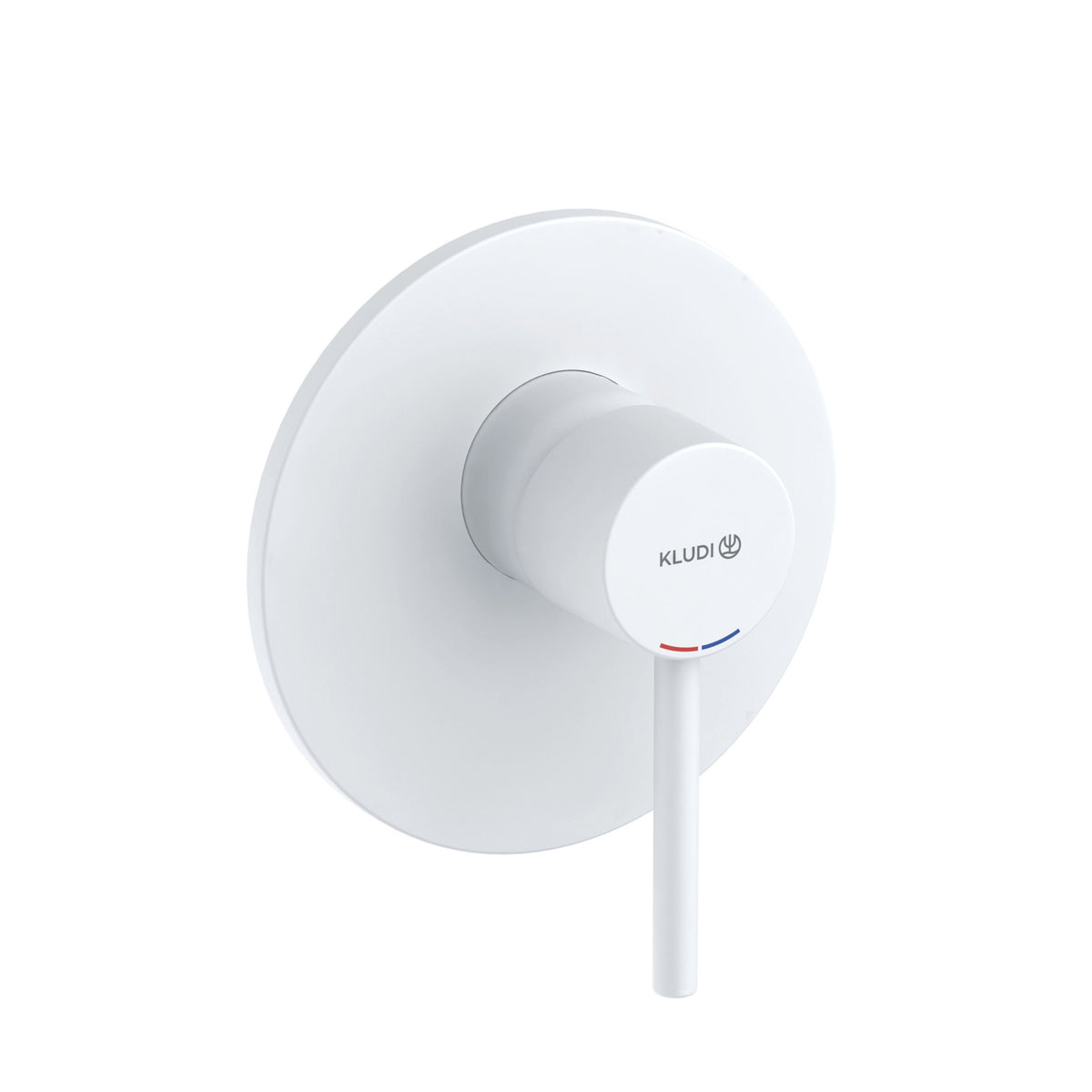 KLUDI-BOZZ concealed single lever shower mixer Matt White