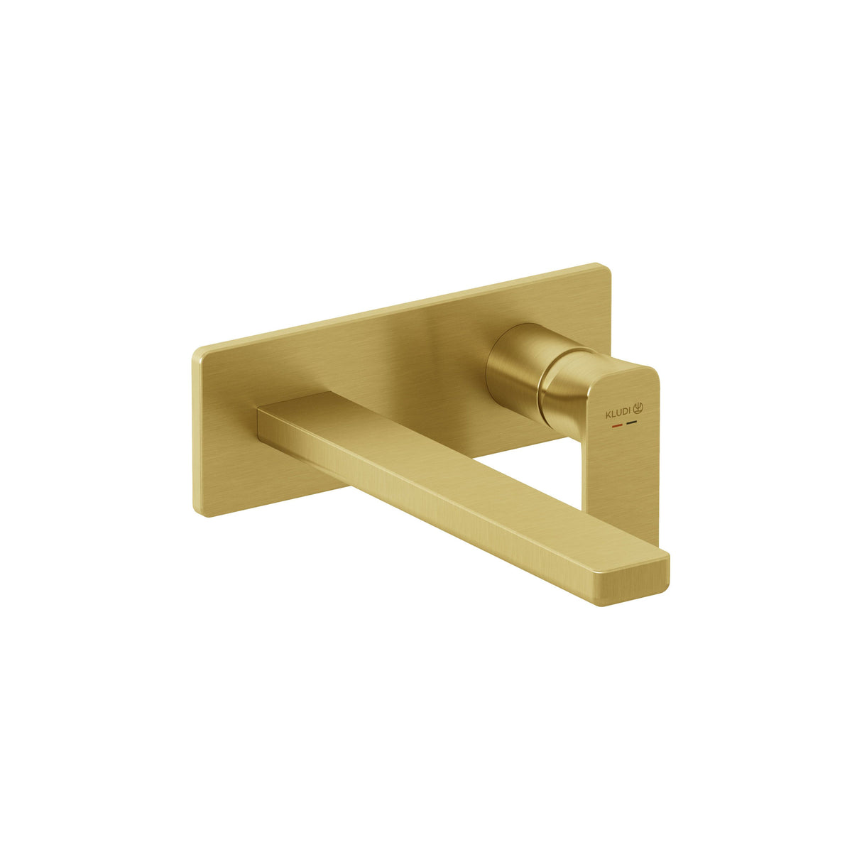 KLUDI-RENON concealed two hole wall mounted basin mixer Brushed Gold