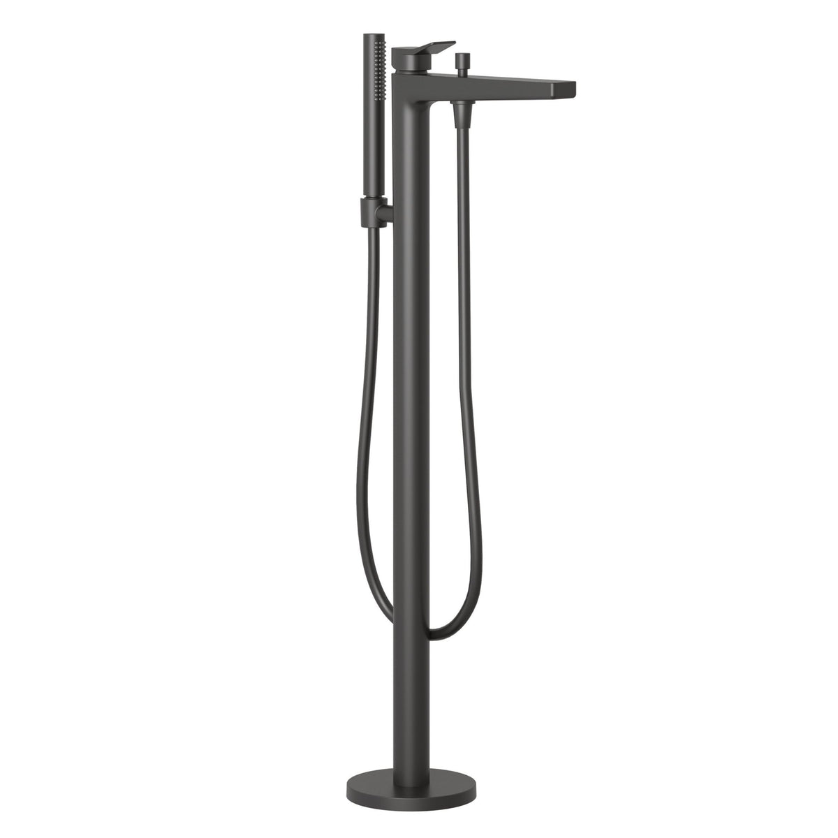 KLUDI-SOUNA single lever bath-and shower mixer Matt Black