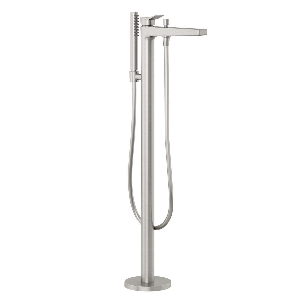 KLUDI-SOUNA single lever bath-and shower mixer Brushed Nickel