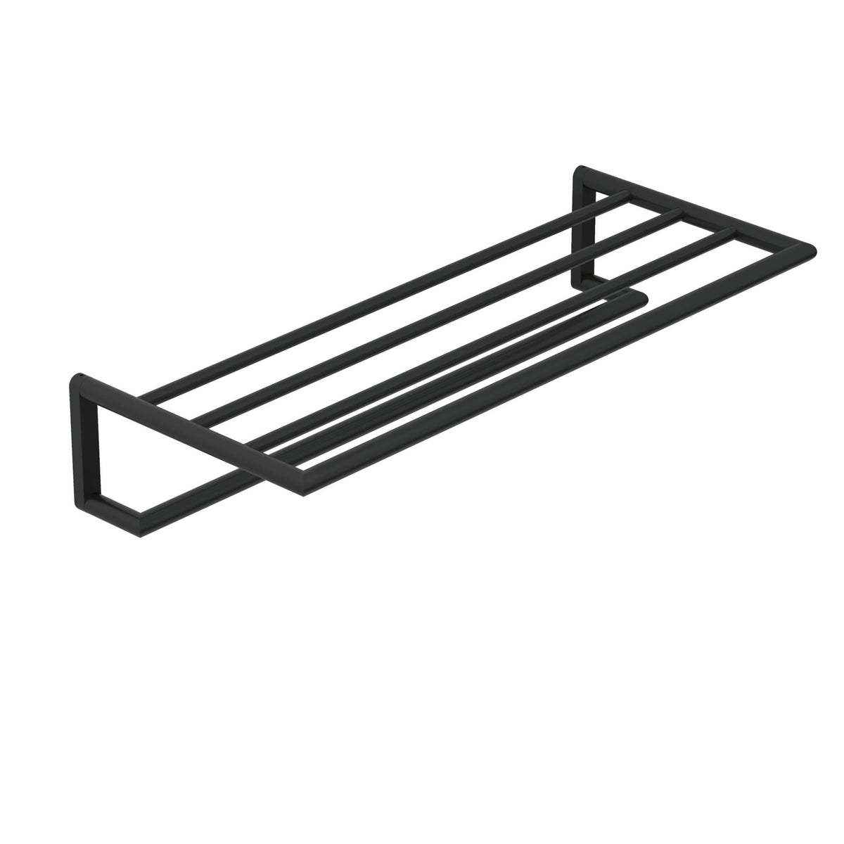 KLUDI-VELA R towel shelf with bath towel holder