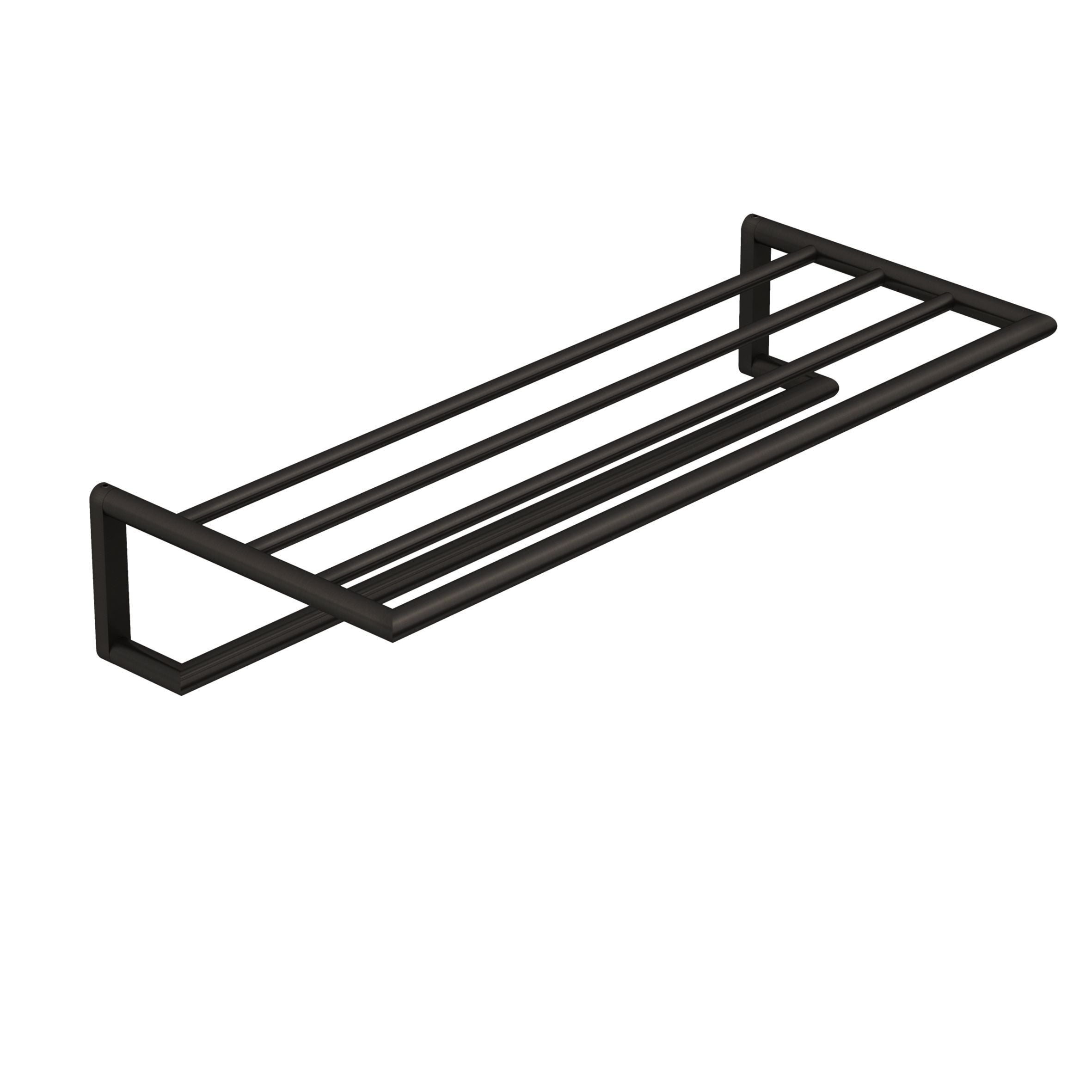 KLUDI-VELA R towel shelf with bath towel holder