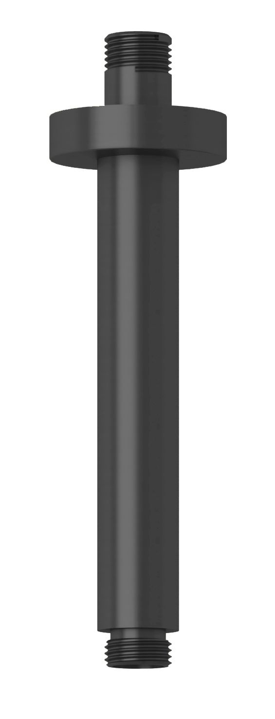 KLUDI-A-QA ceiling shower arm DN 15, 150 mm Matt Black