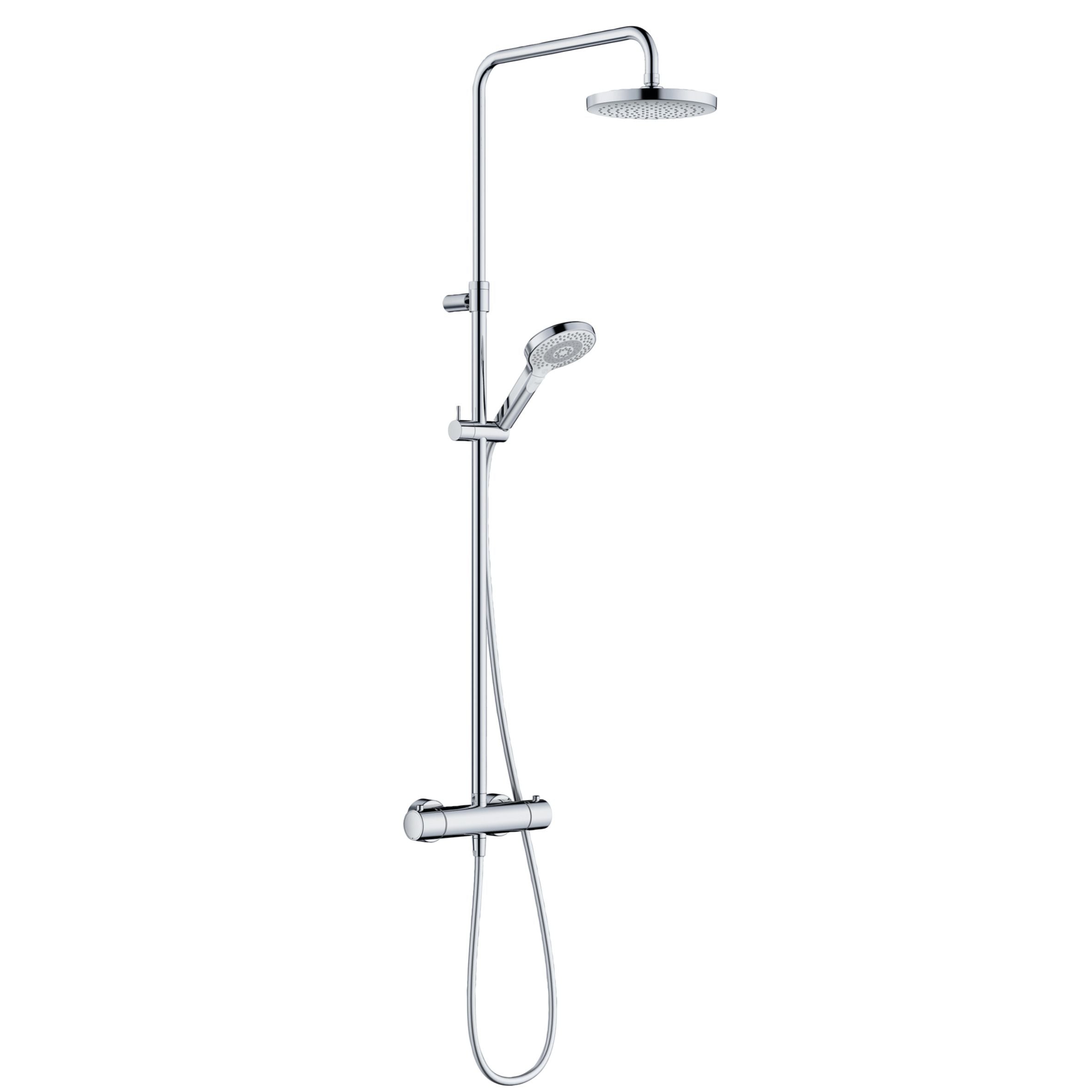 KLUDI-DIVE X Thermostat Dual Shower System DN 15