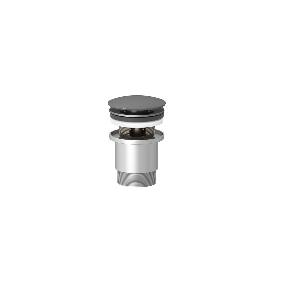 KLUDI-ROTEXA click-clack waste fitting Brushed Gunmetal
