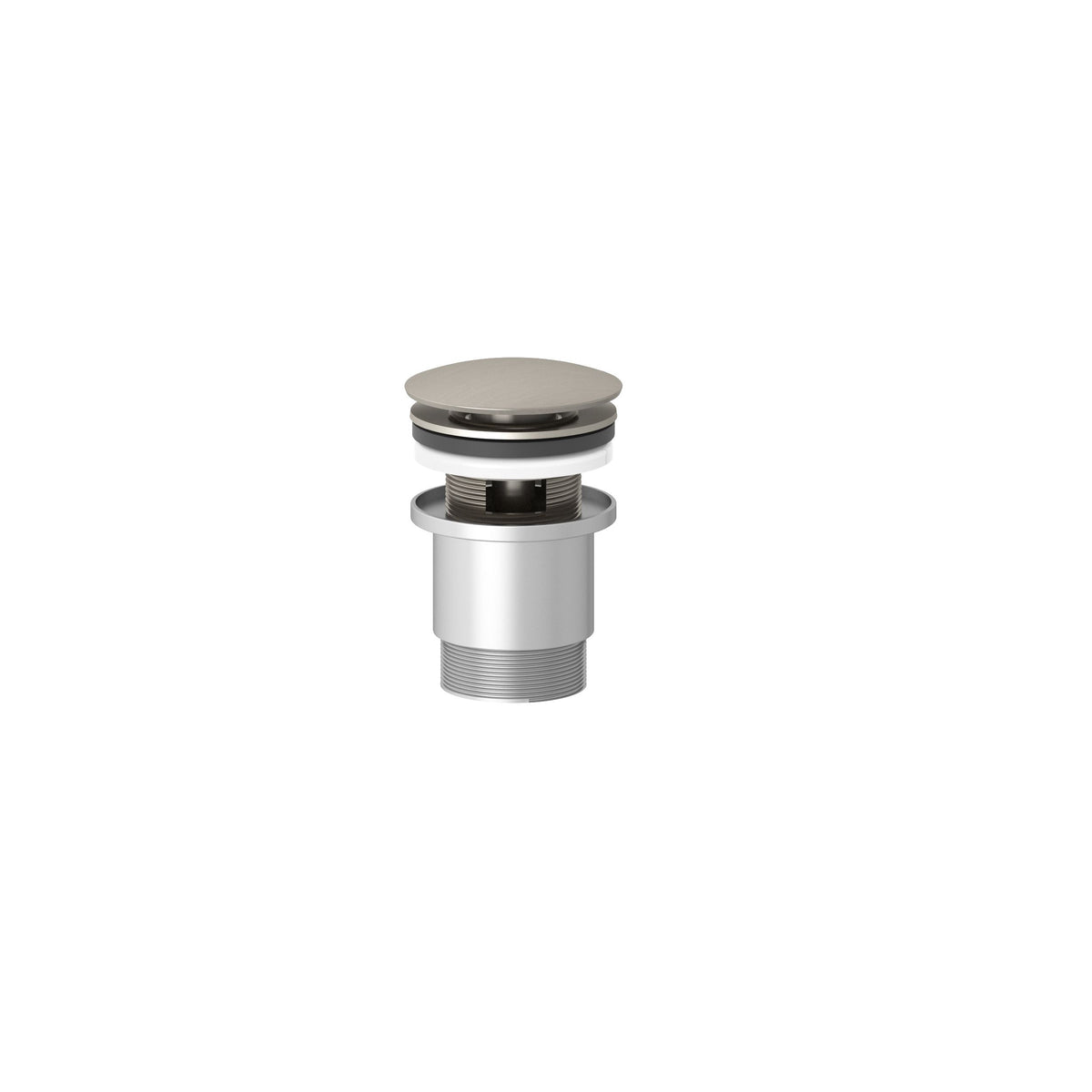 KLUDI-ROTEXA click-clack waste fitting Brushed Nickel