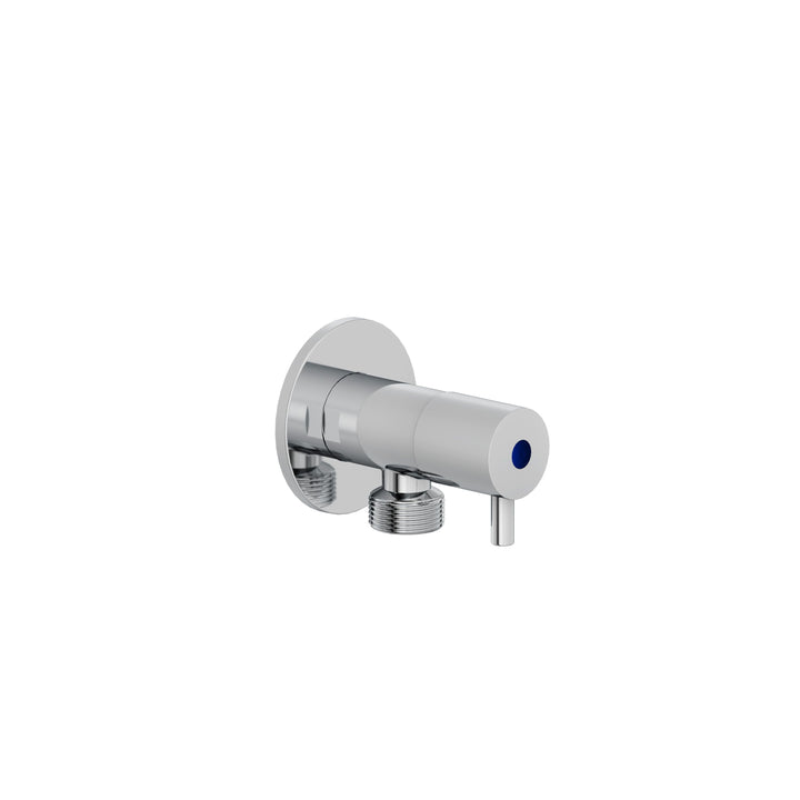 Brass angle valve DN 15 Chrome