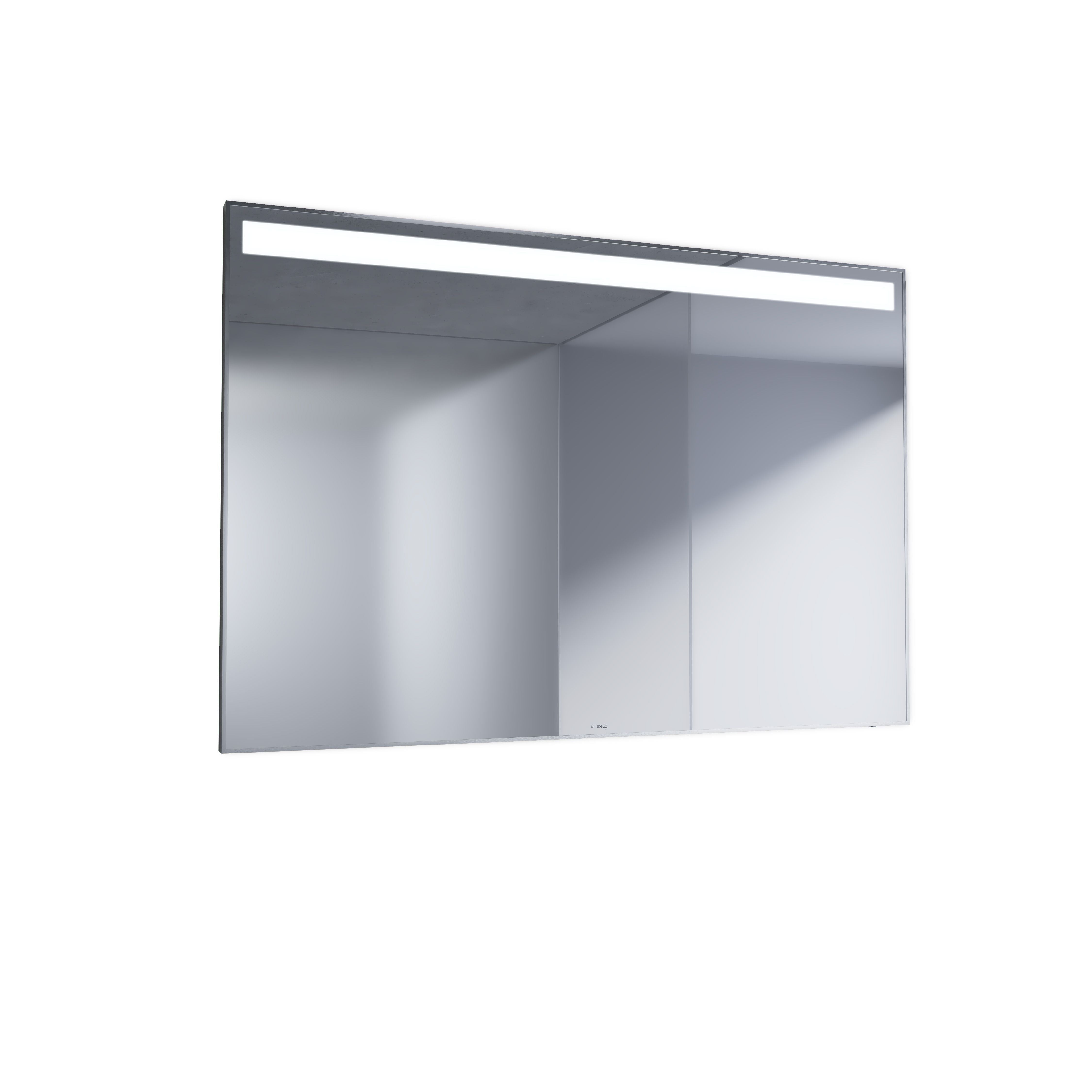 KLUDI-LUMA 100x68 h3 cm LED light & De-mister